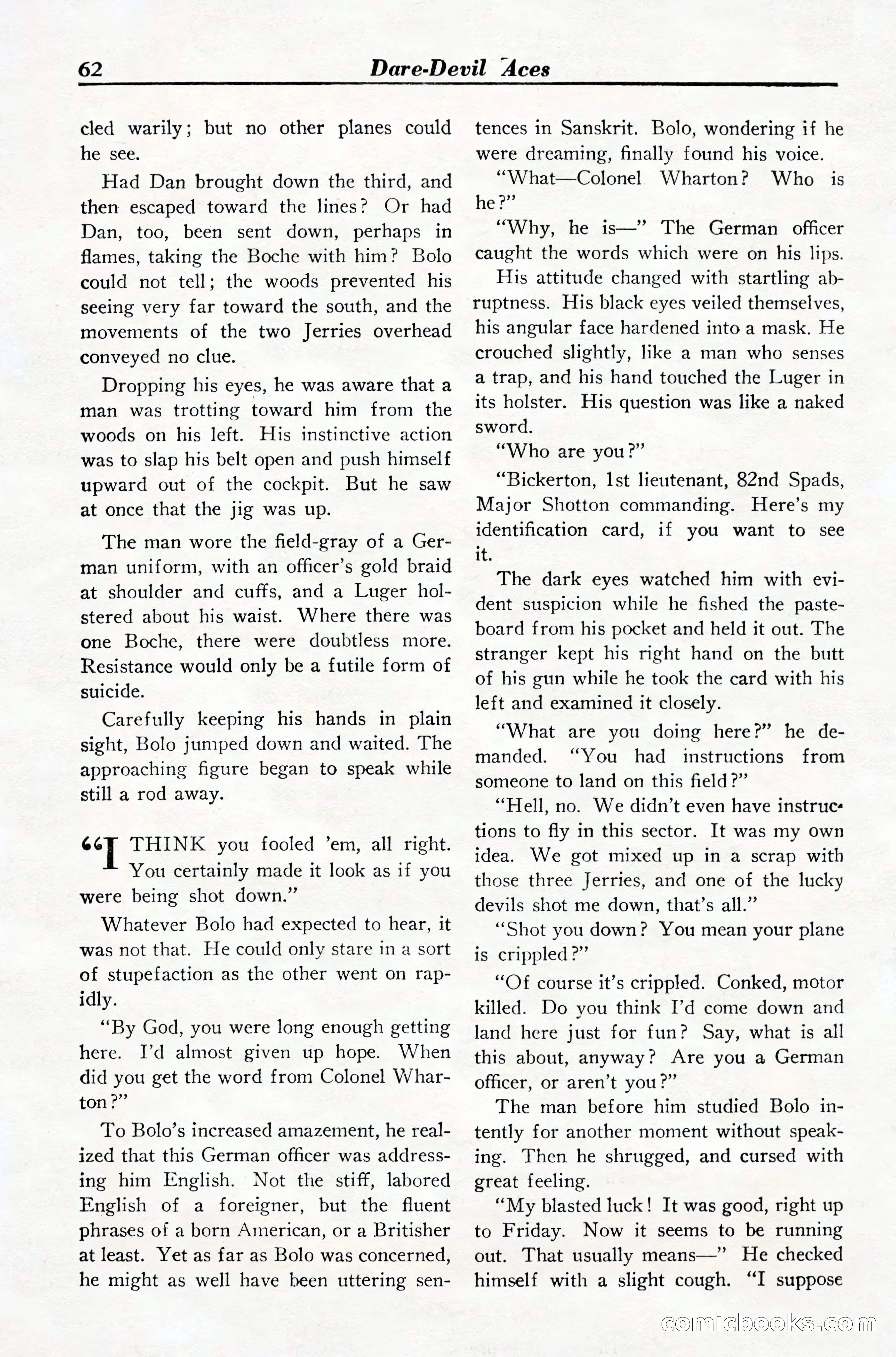 Dare-Devil Aces, March 1935 — page 64 of 132