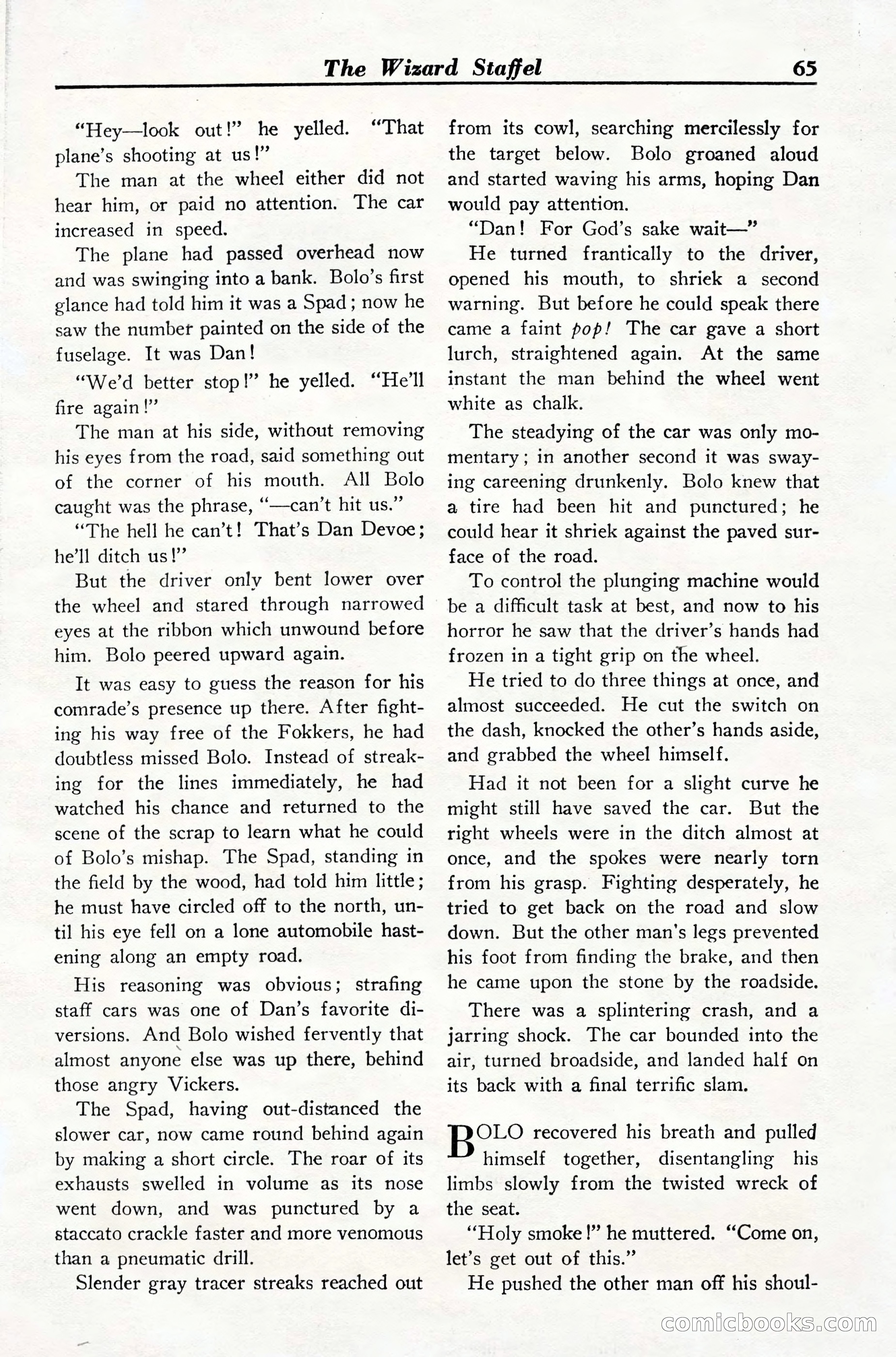 Dare-Devil Aces, March 1935 — page 67 of 132