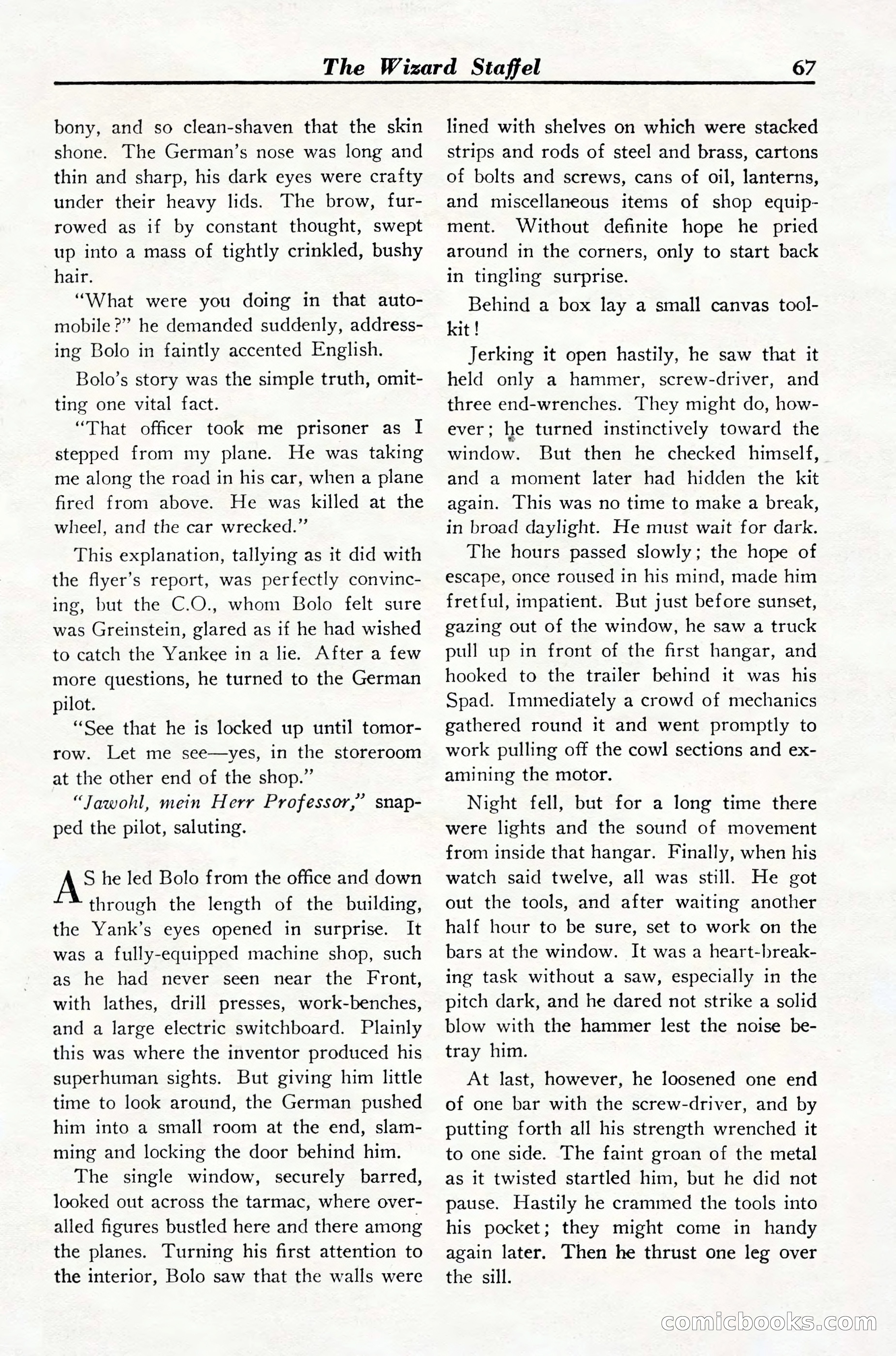 Dare-Devil Aces, March 1935 — page 69 of 132