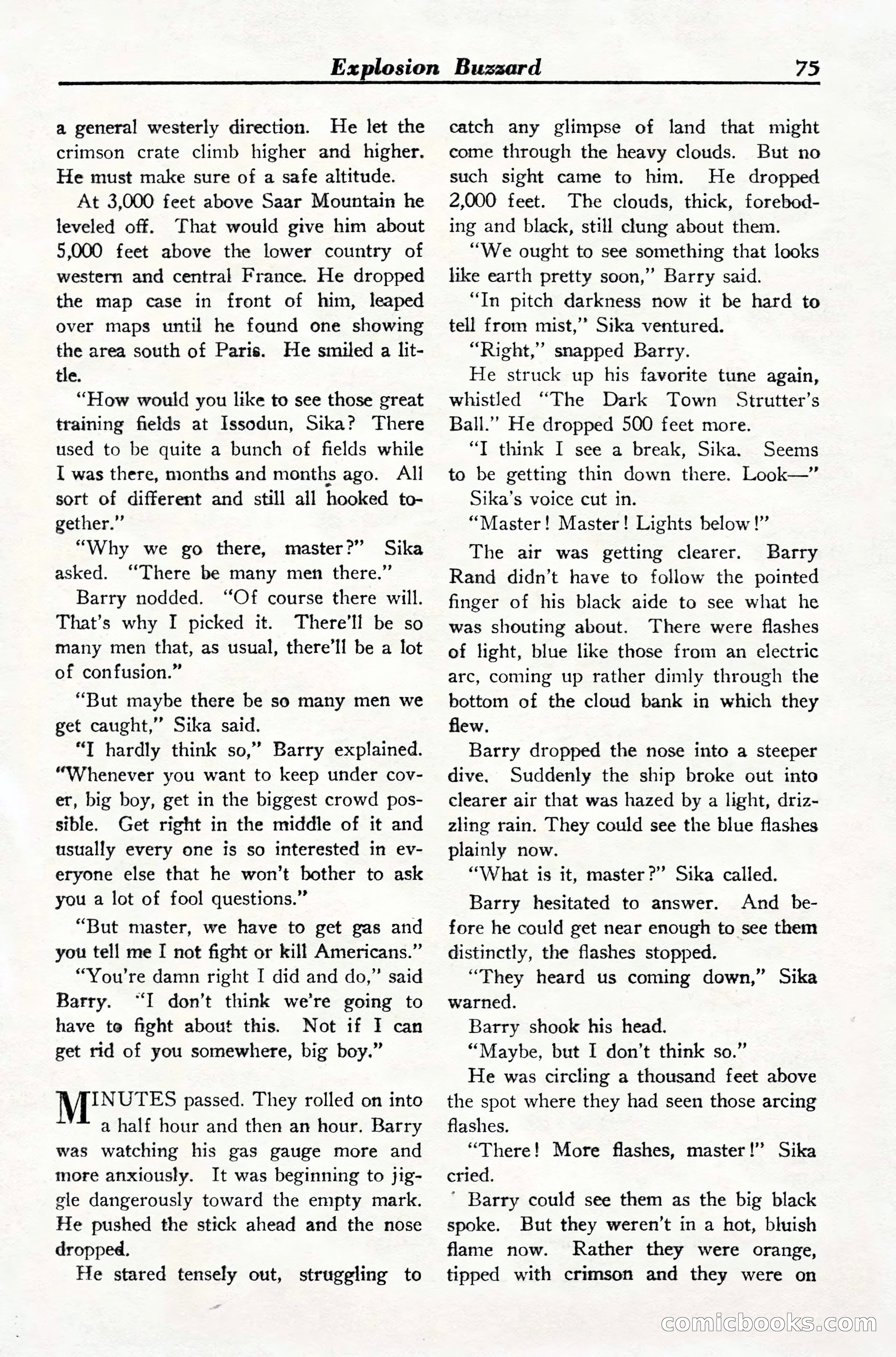 Dare-Devil Aces, March 1935 — page 77 of 132