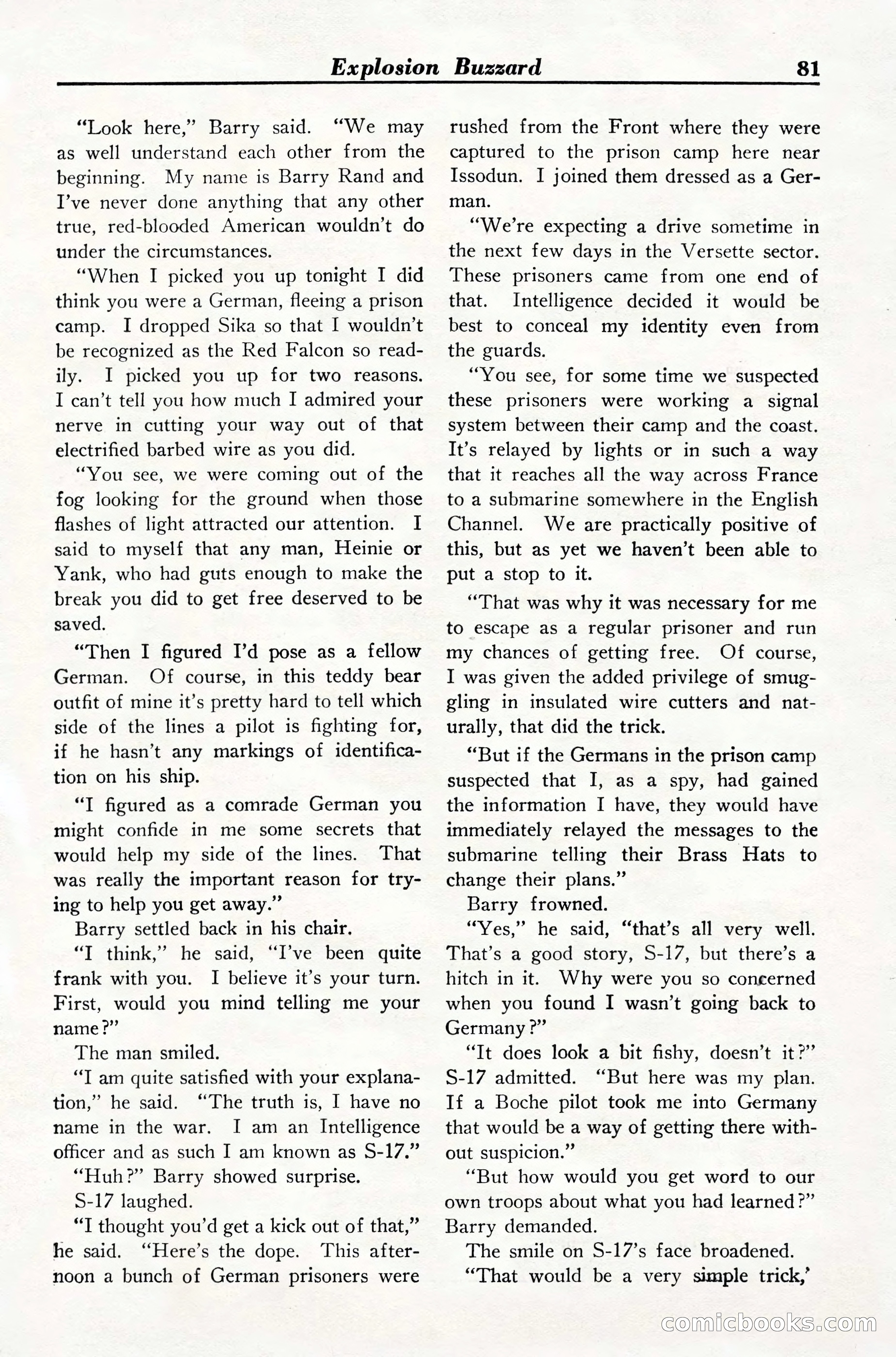 Dare-Devil Aces, March 1935 — page 83 of 132