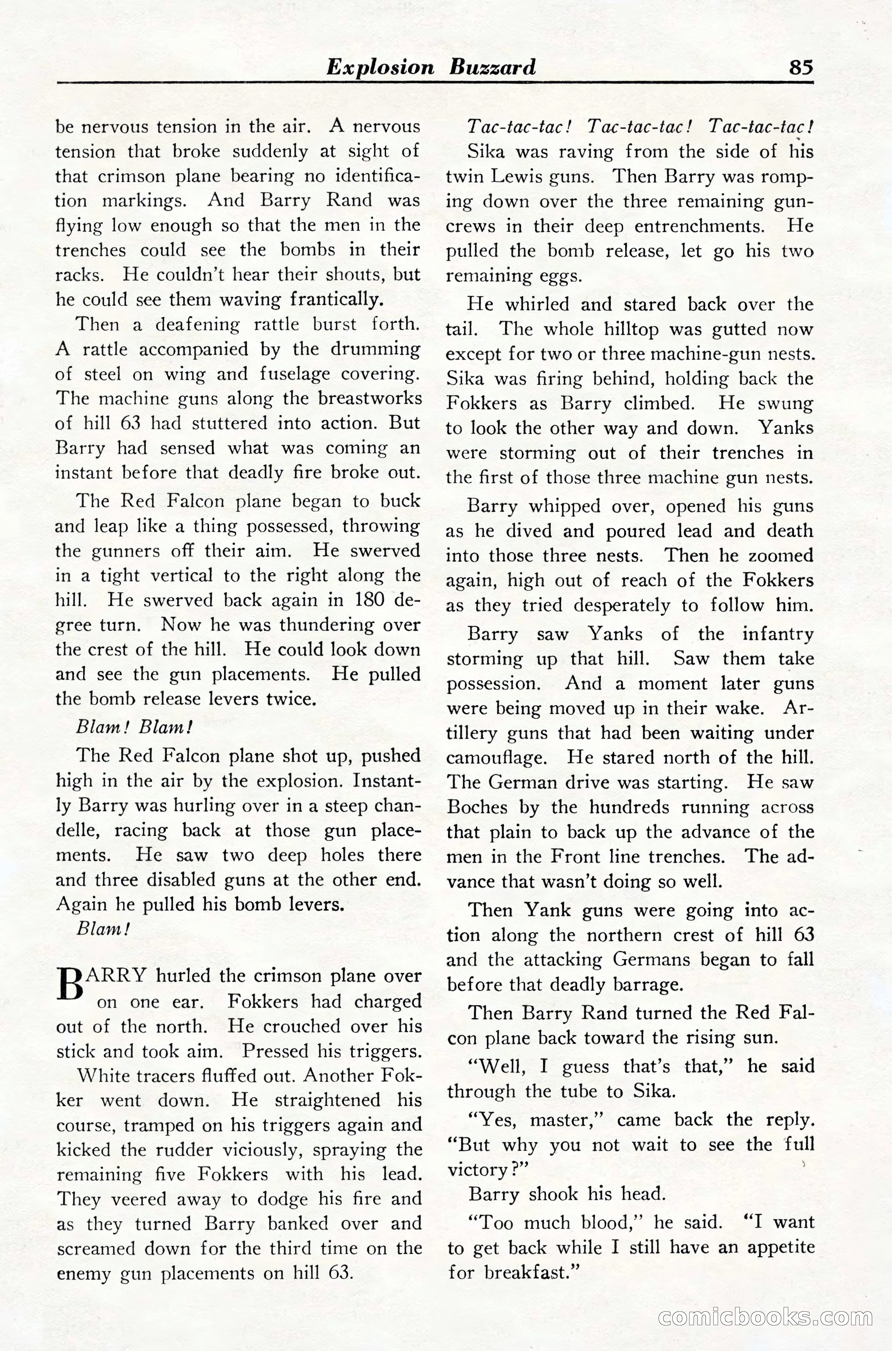 Dare-Devil Aces, March 1935 — page 87 of 132