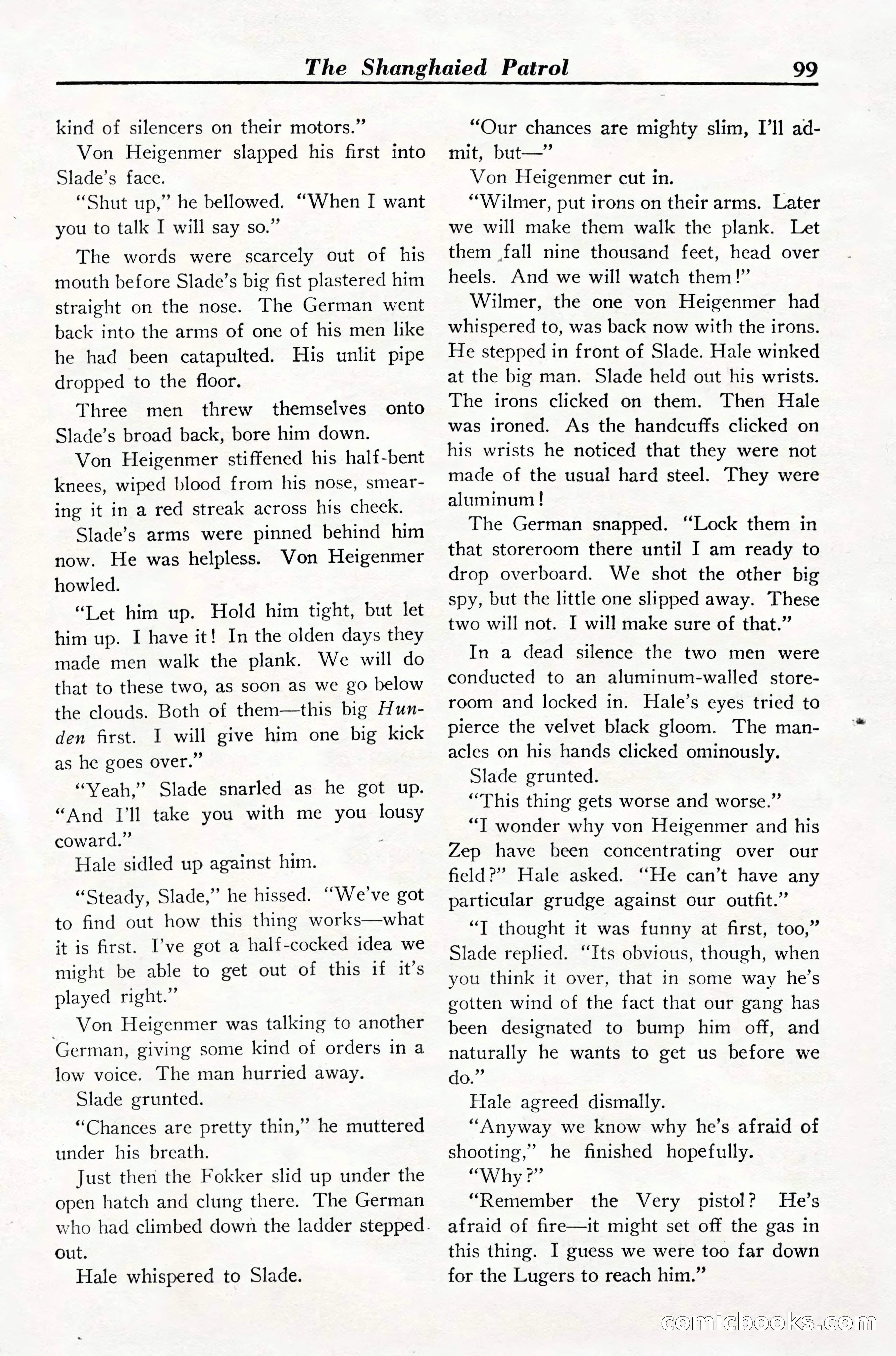 Dare-Devil Aces, March 1935 — page 101 of 132