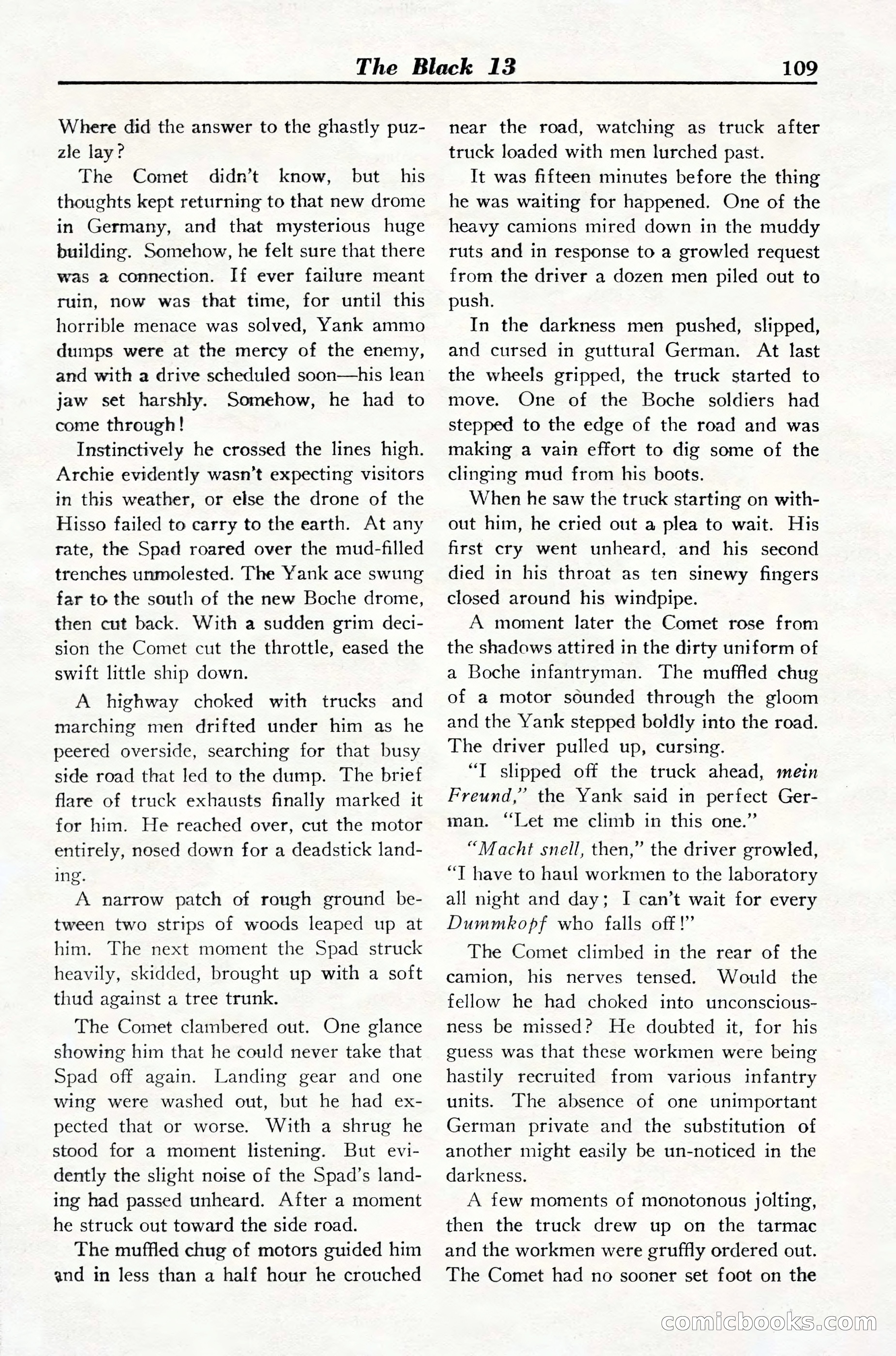Dare-Devil Aces, March 1935 — page 111 of 132