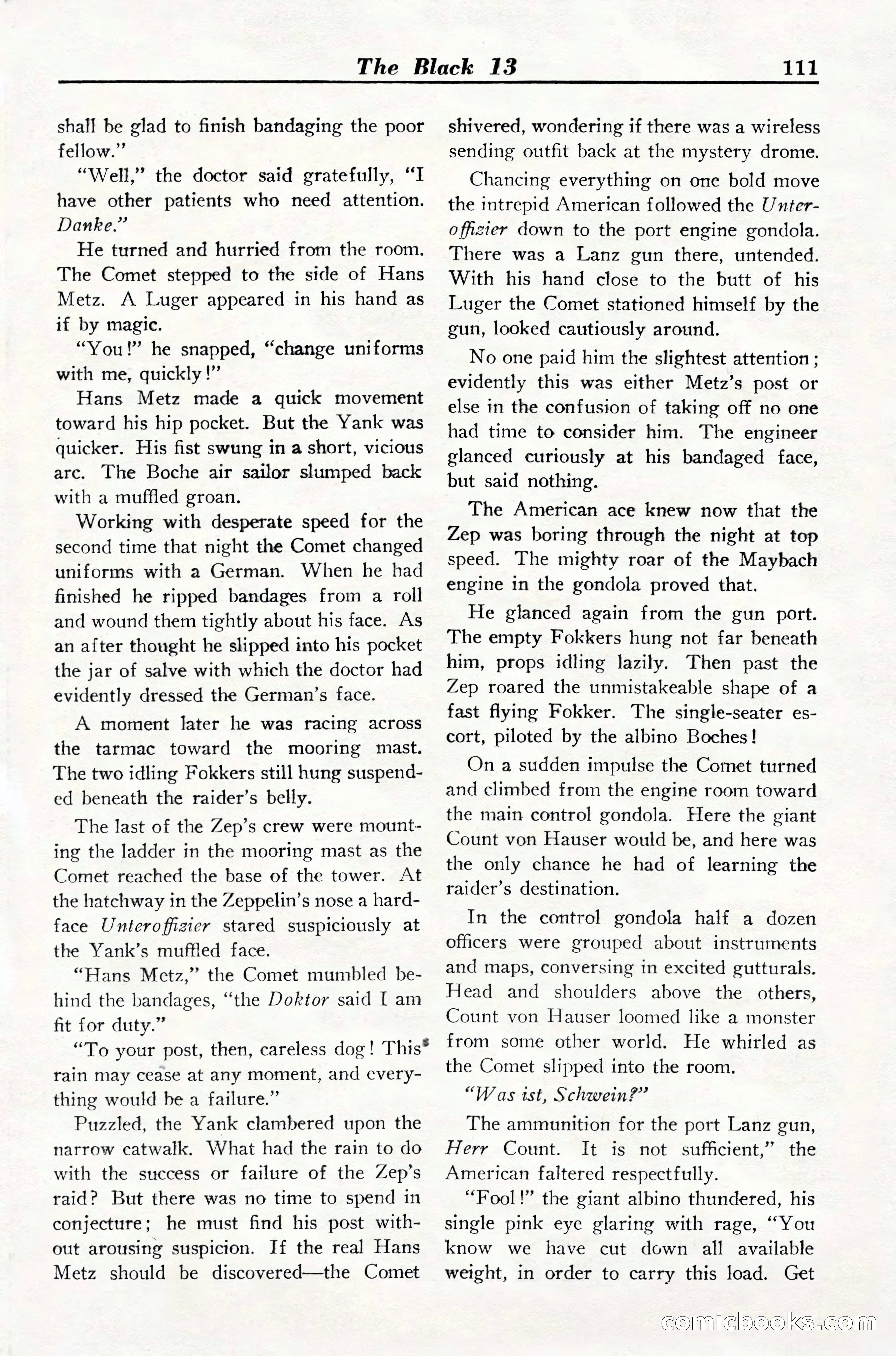 Dare-Devil Aces, March 1935 — page 113 of 132