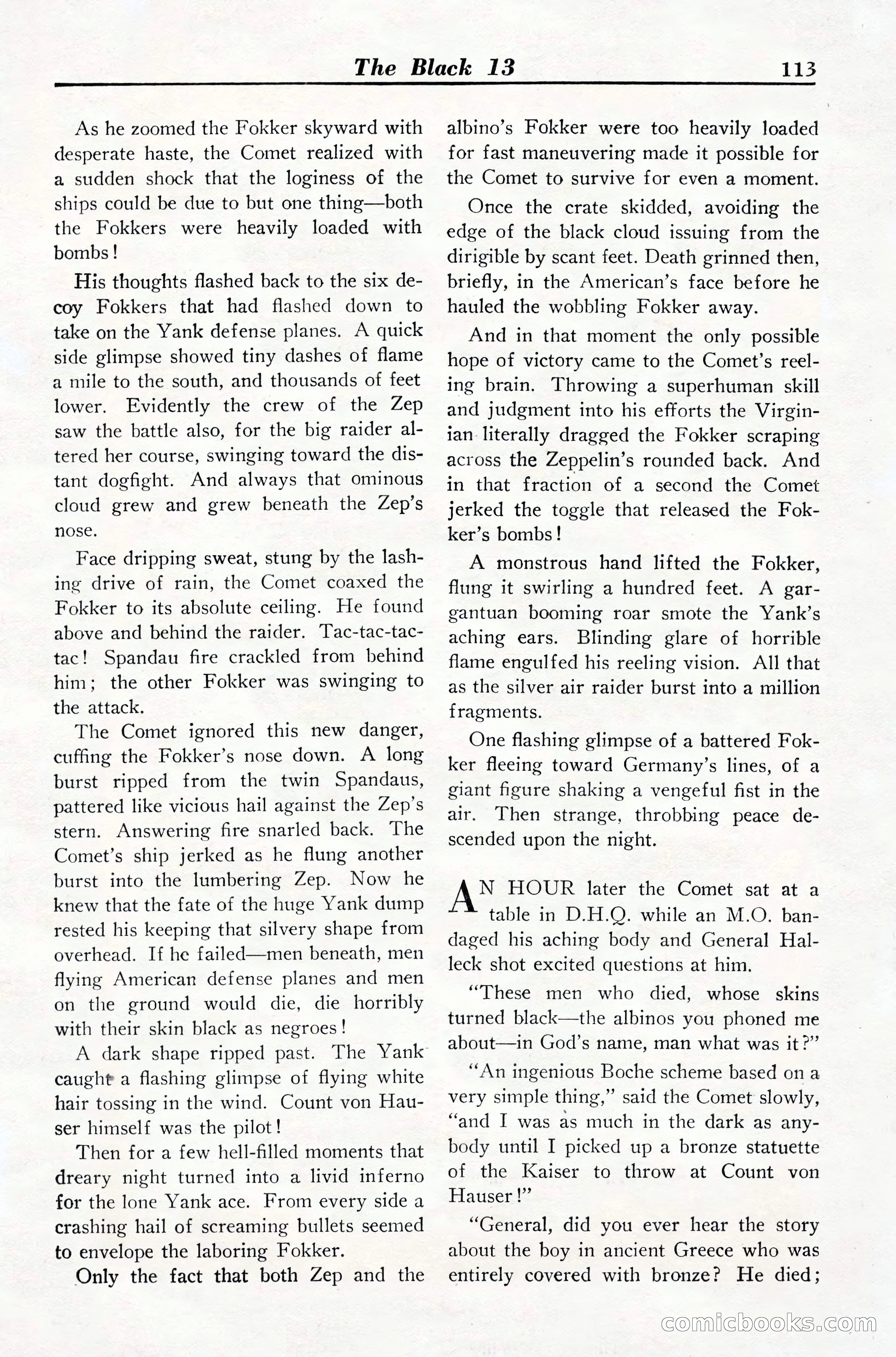 Dare-Devil Aces, March 1935 — page 115 of 132
