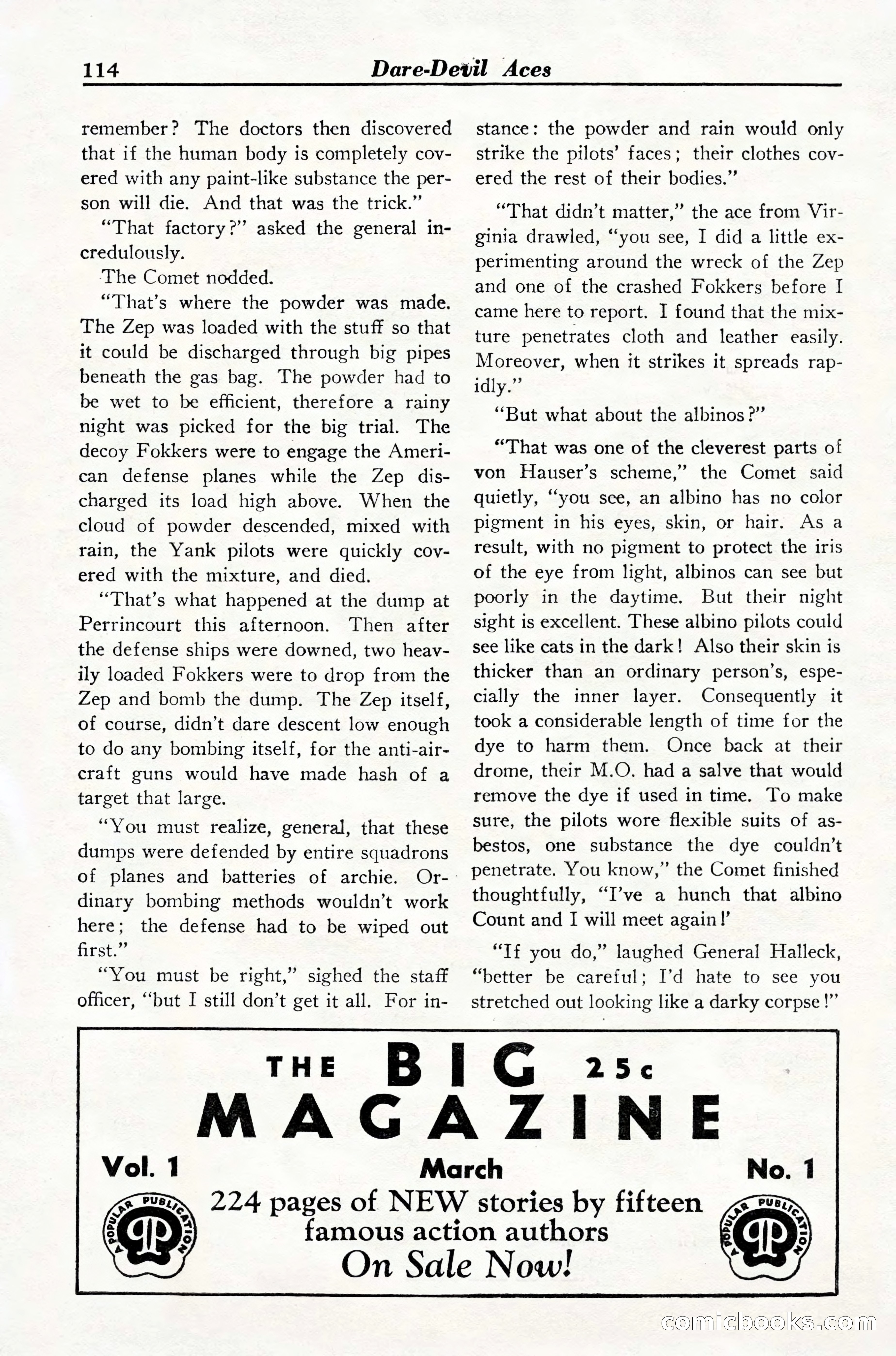Dare-Devil Aces, March 1935 — page 116 of 132