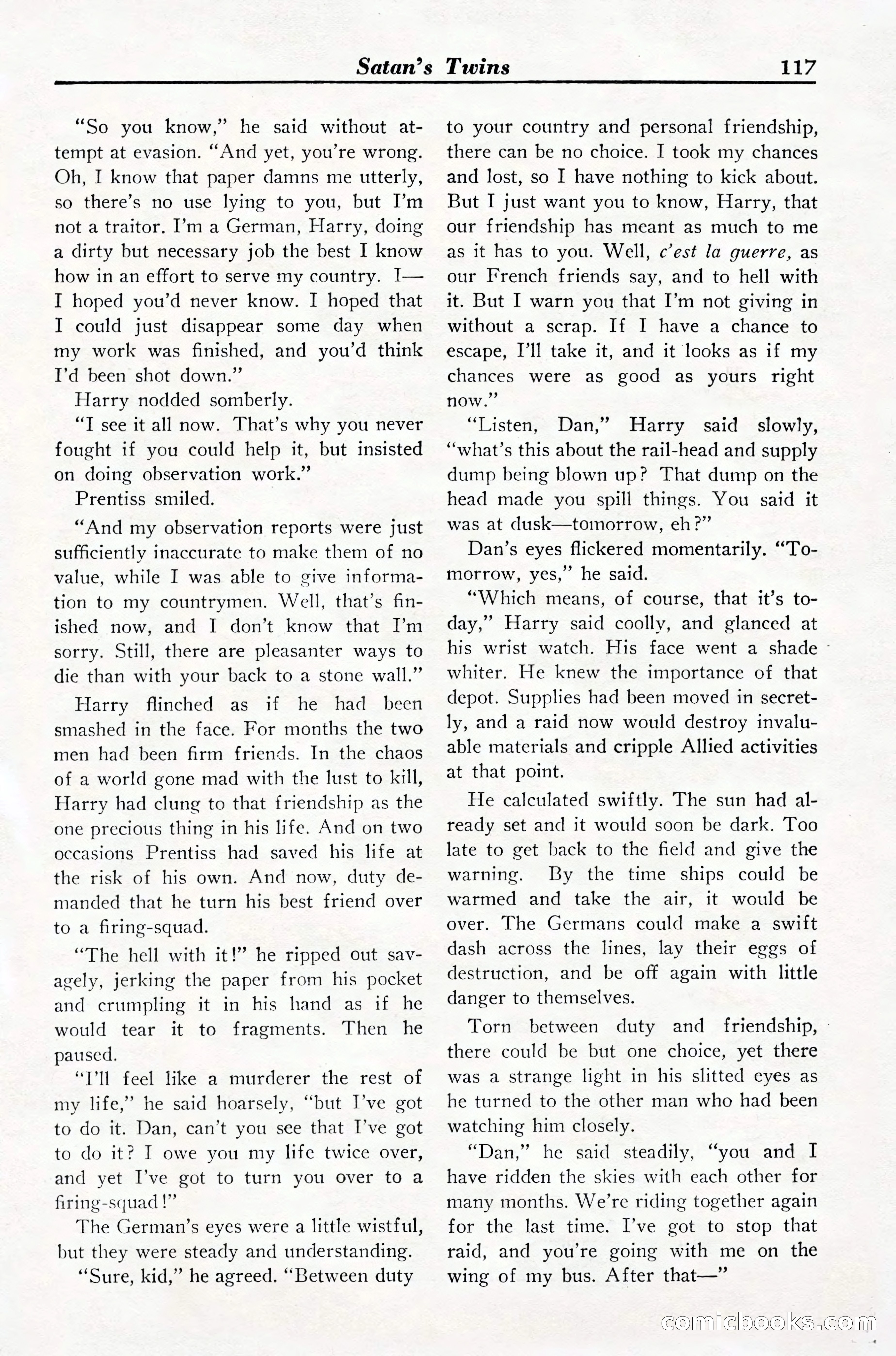 Dare-Devil Aces, March 1935 — page 119 of 132
