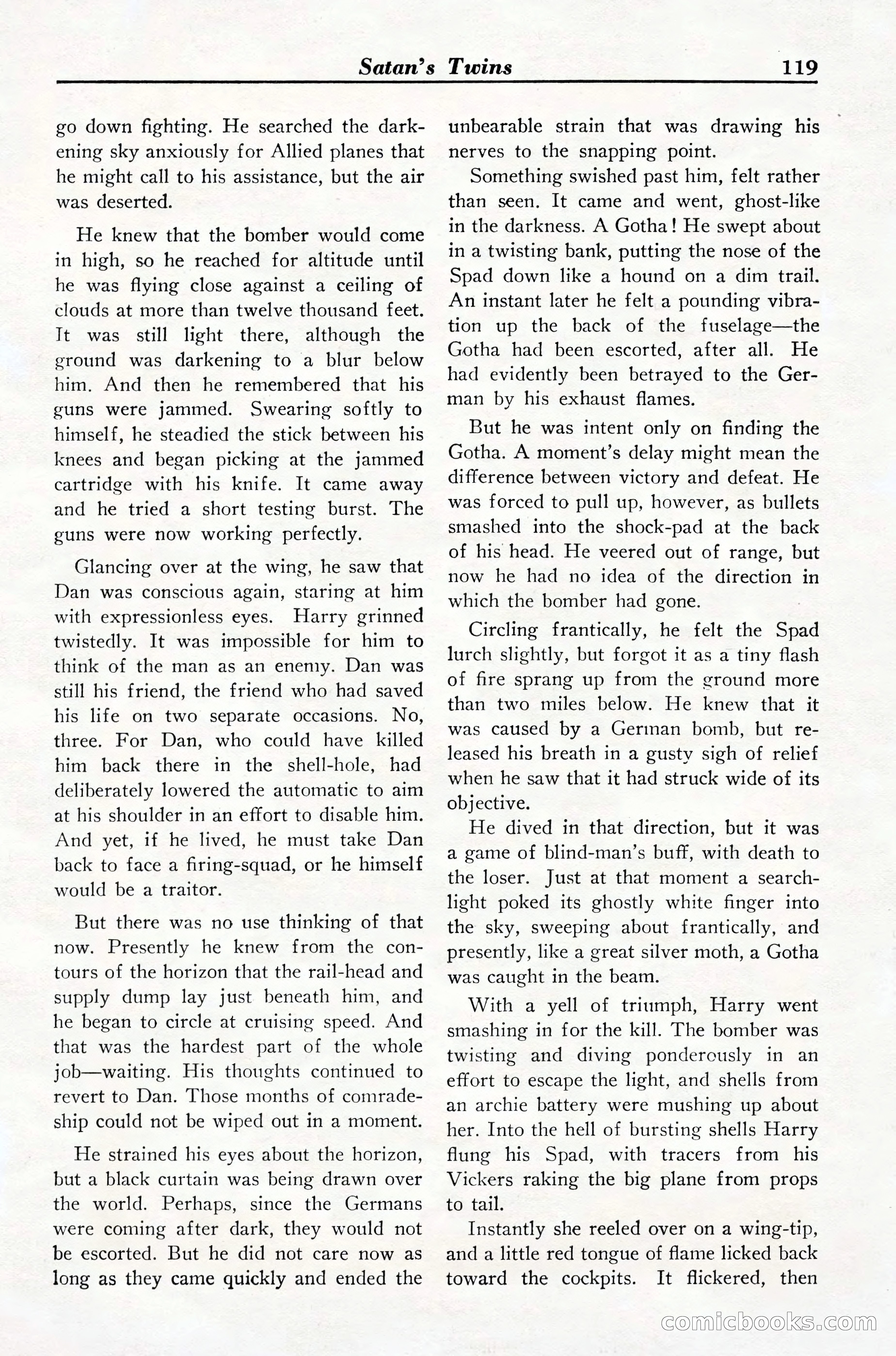 Dare-Devil Aces, March 1935 — page 121 of 132