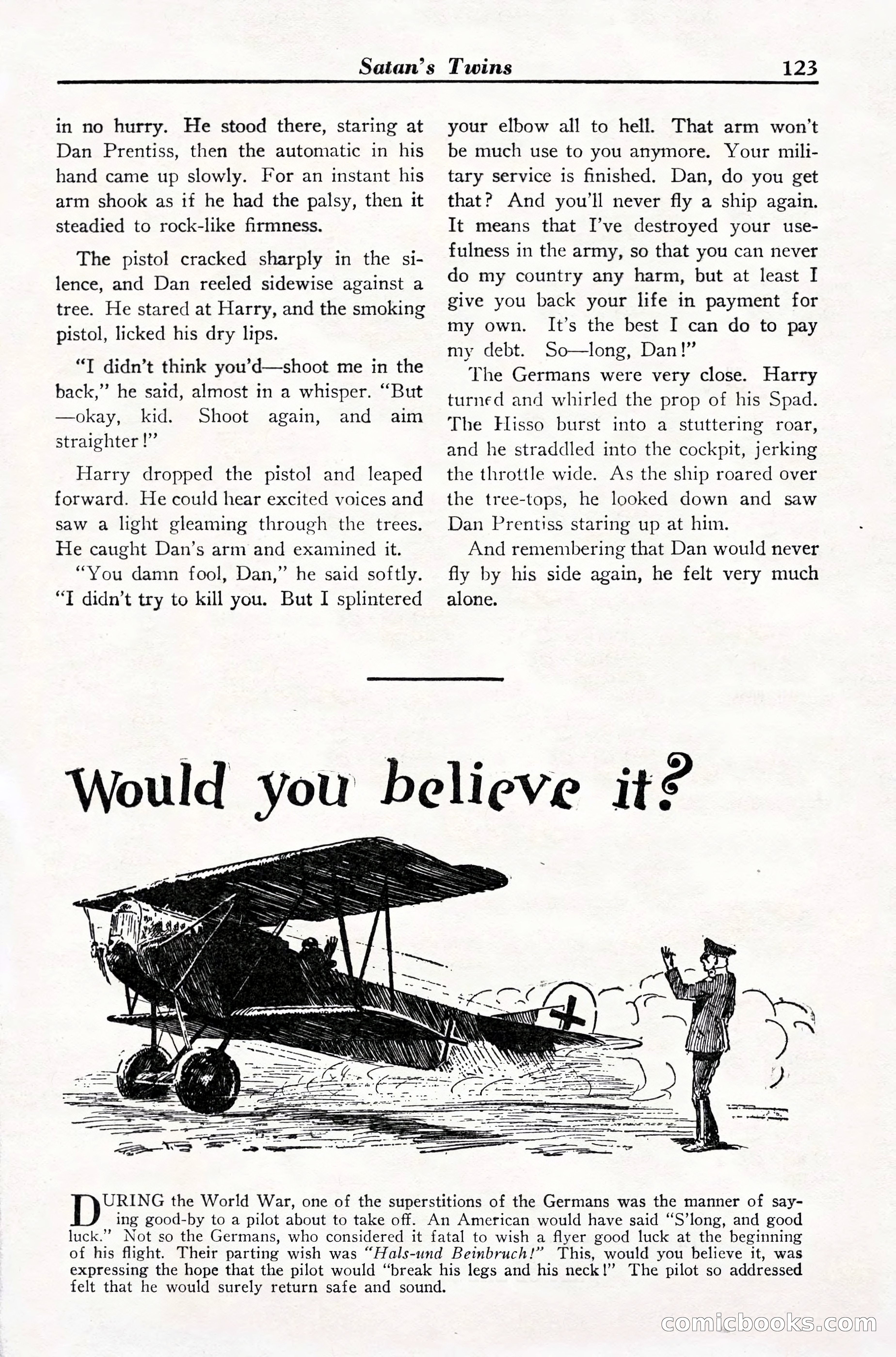 Dare-Devil Aces, March 1935 — page 125 of 132