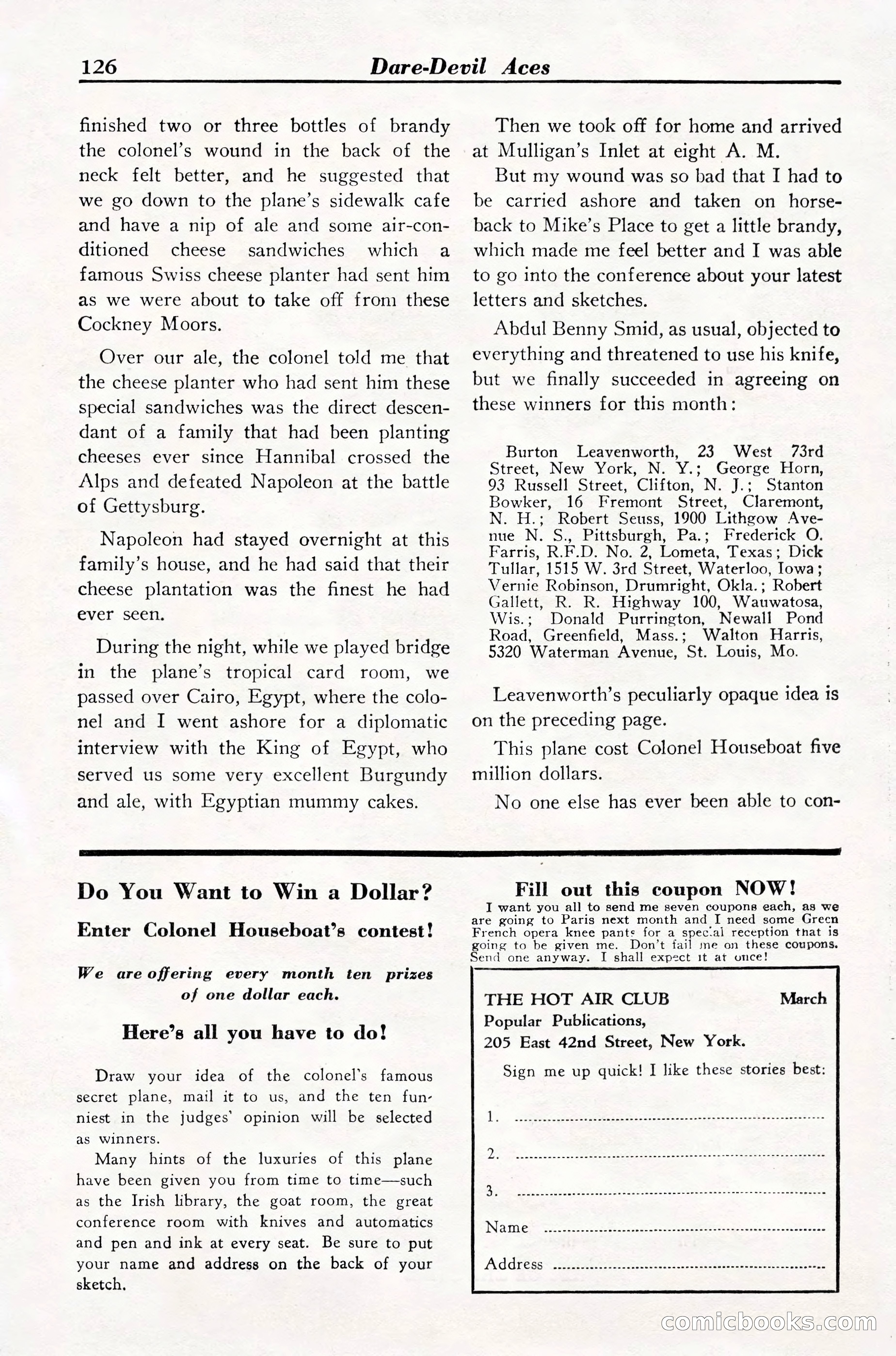Dare-Devil Aces, March 1935 — page 128 of 132