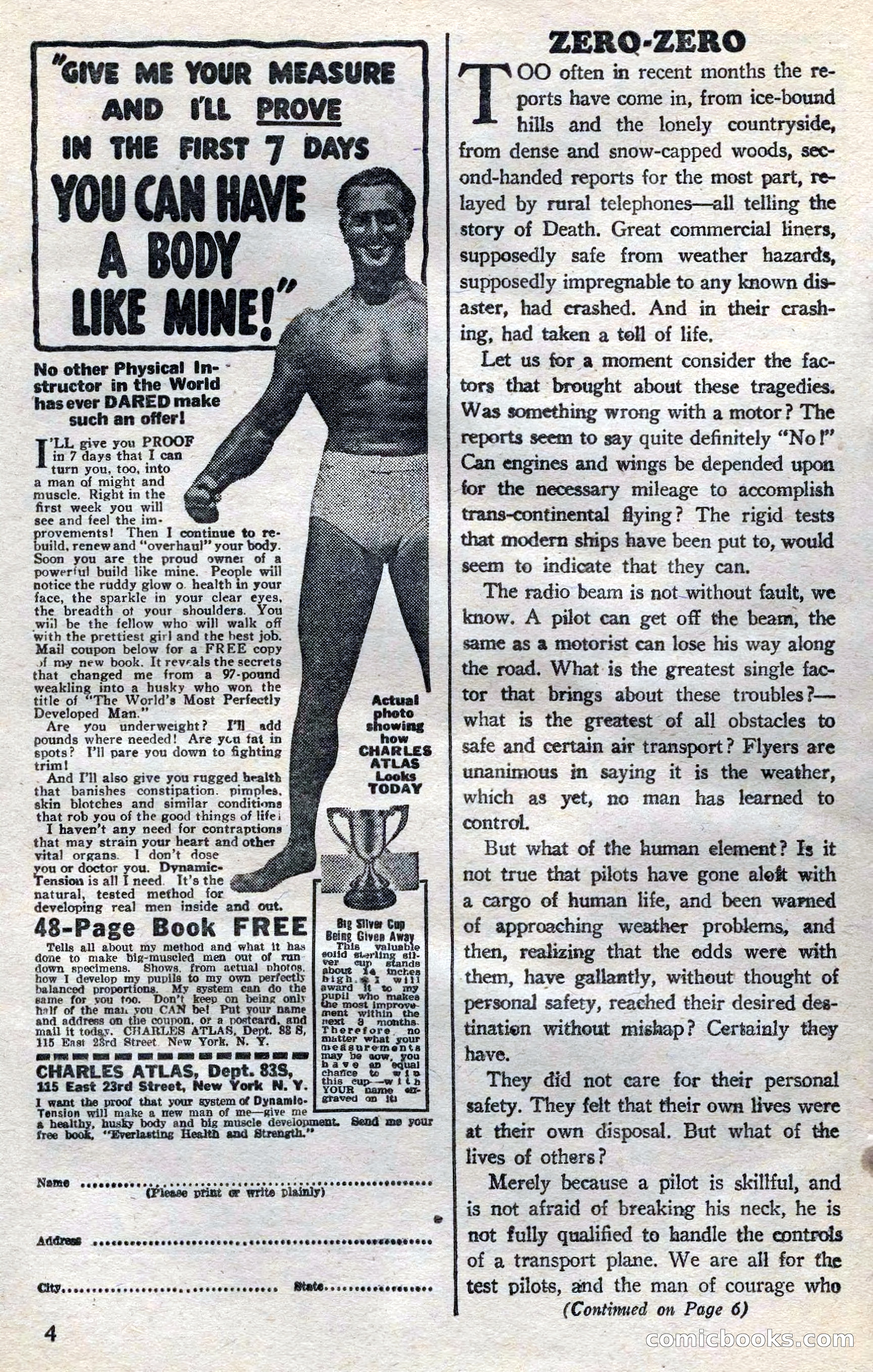 Dare-Devil Aces, April 1937 — page 6 of 117