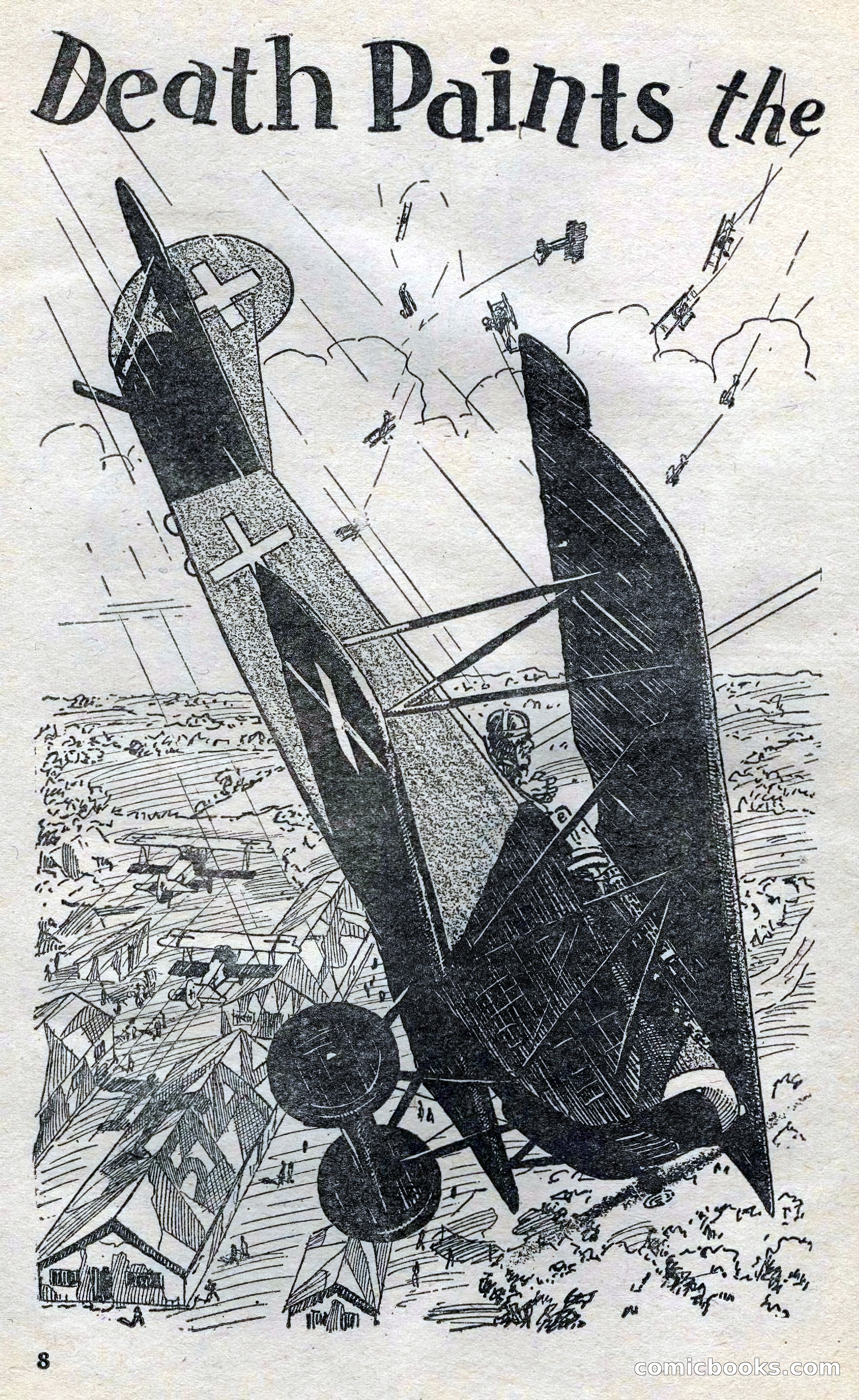 Dare-Devil Aces, April 1937 — page 10 of 117