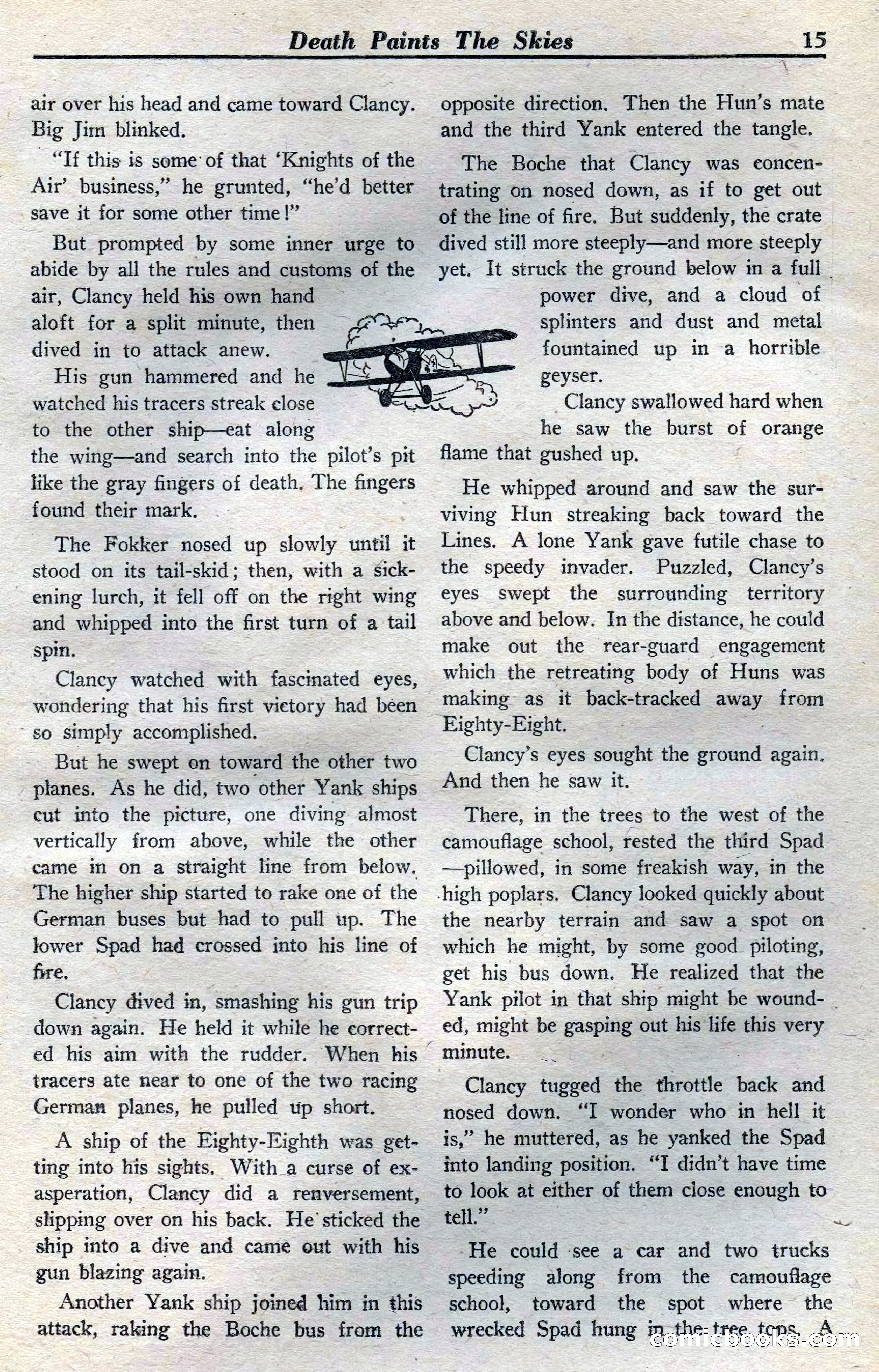 Dare-Devil Aces, April 1937 — page 17 of 117