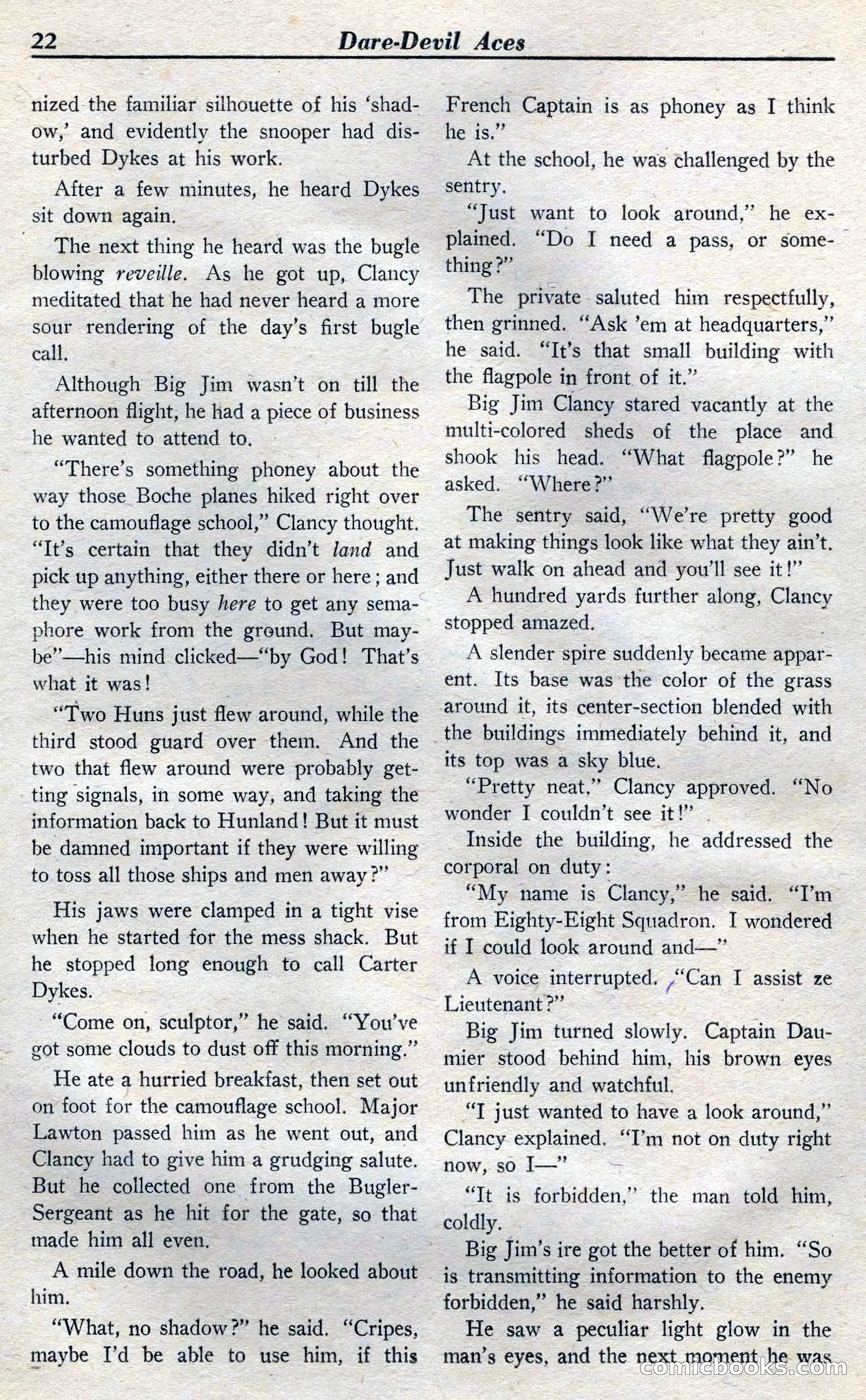 Dare-Devil Aces, April 1937 — page 24 of 117