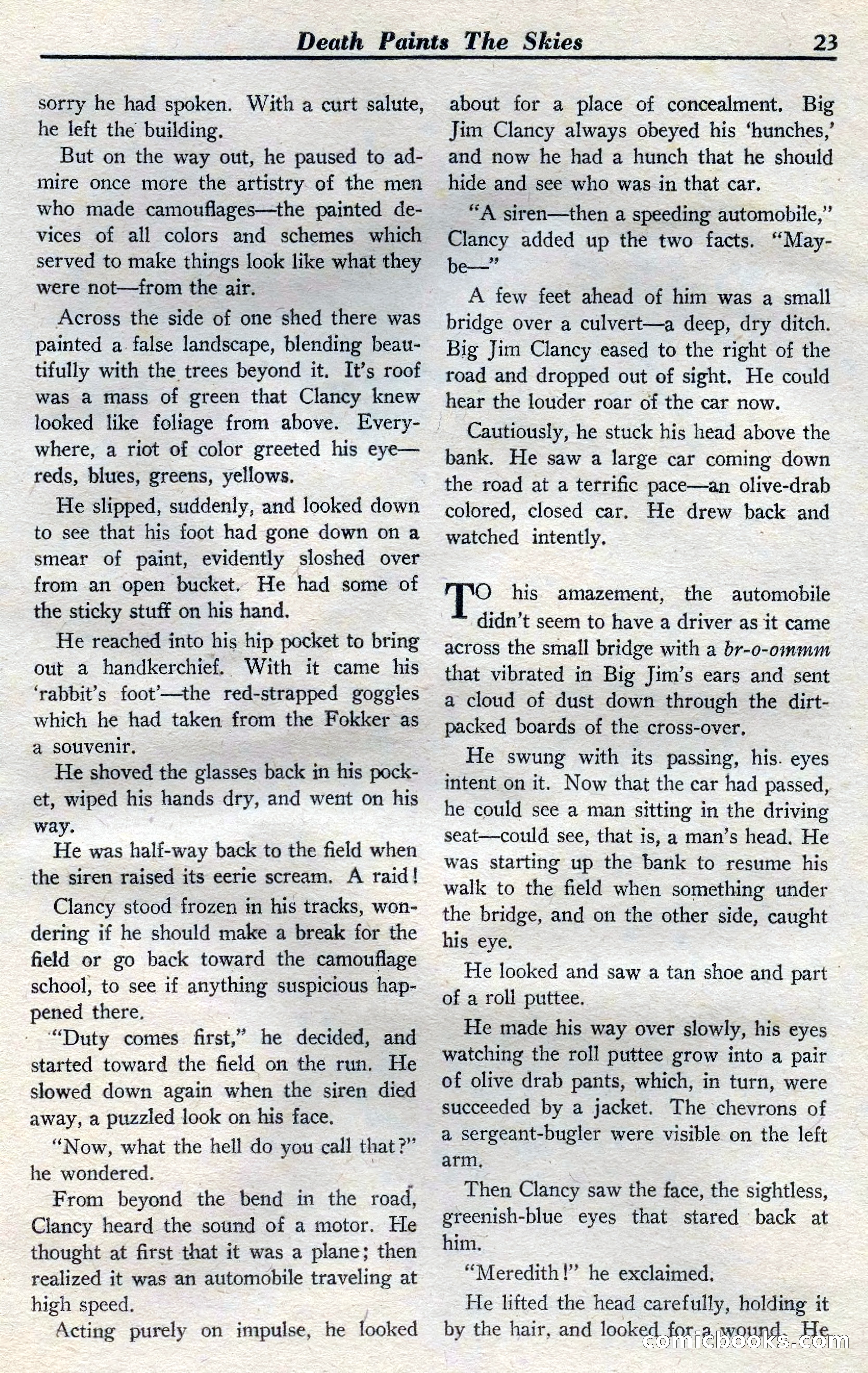 Dare-Devil Aces, April 1937 — page 25 of 117
