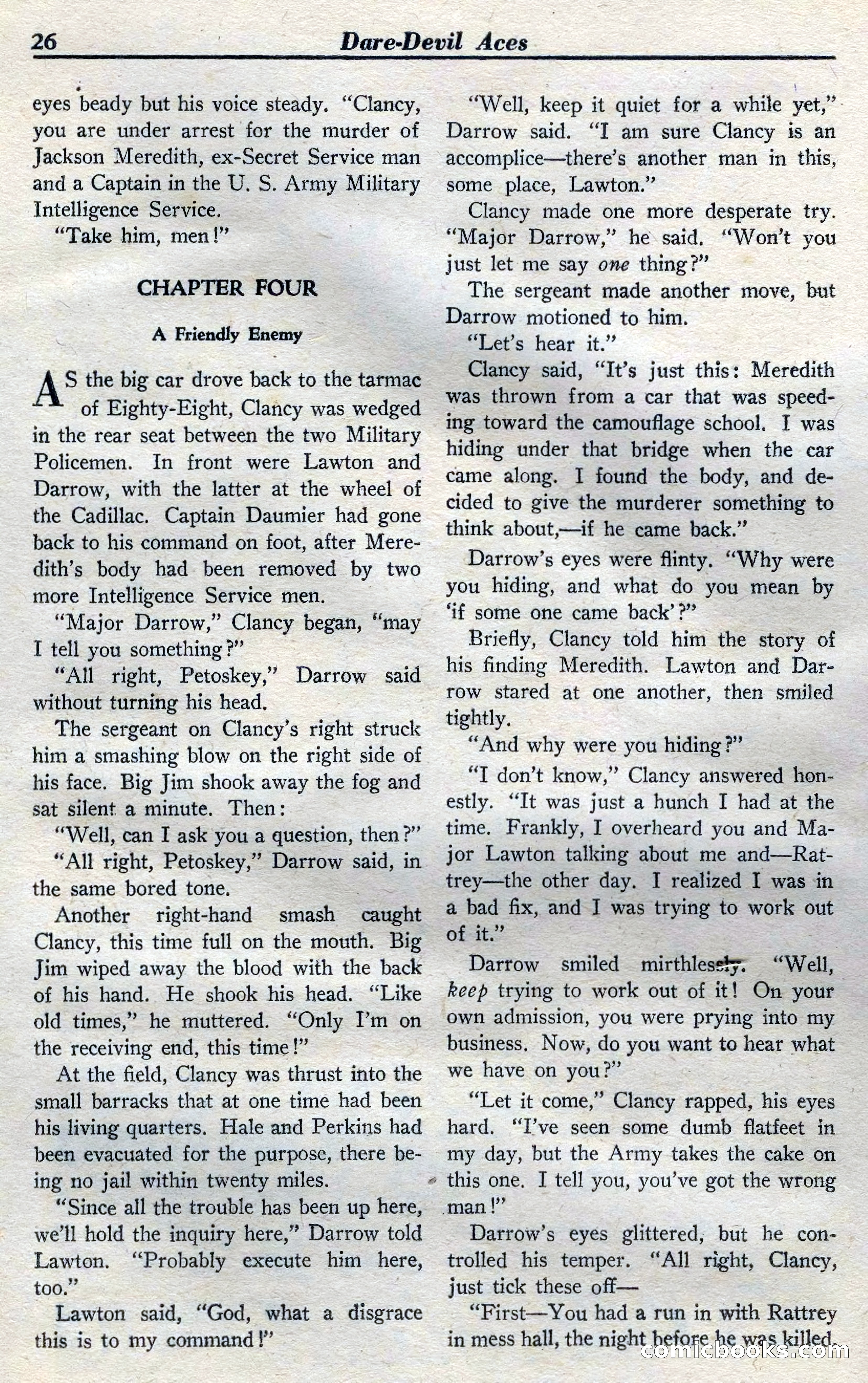 Dare-Devil Aces, April 1937 — page 28 of 117