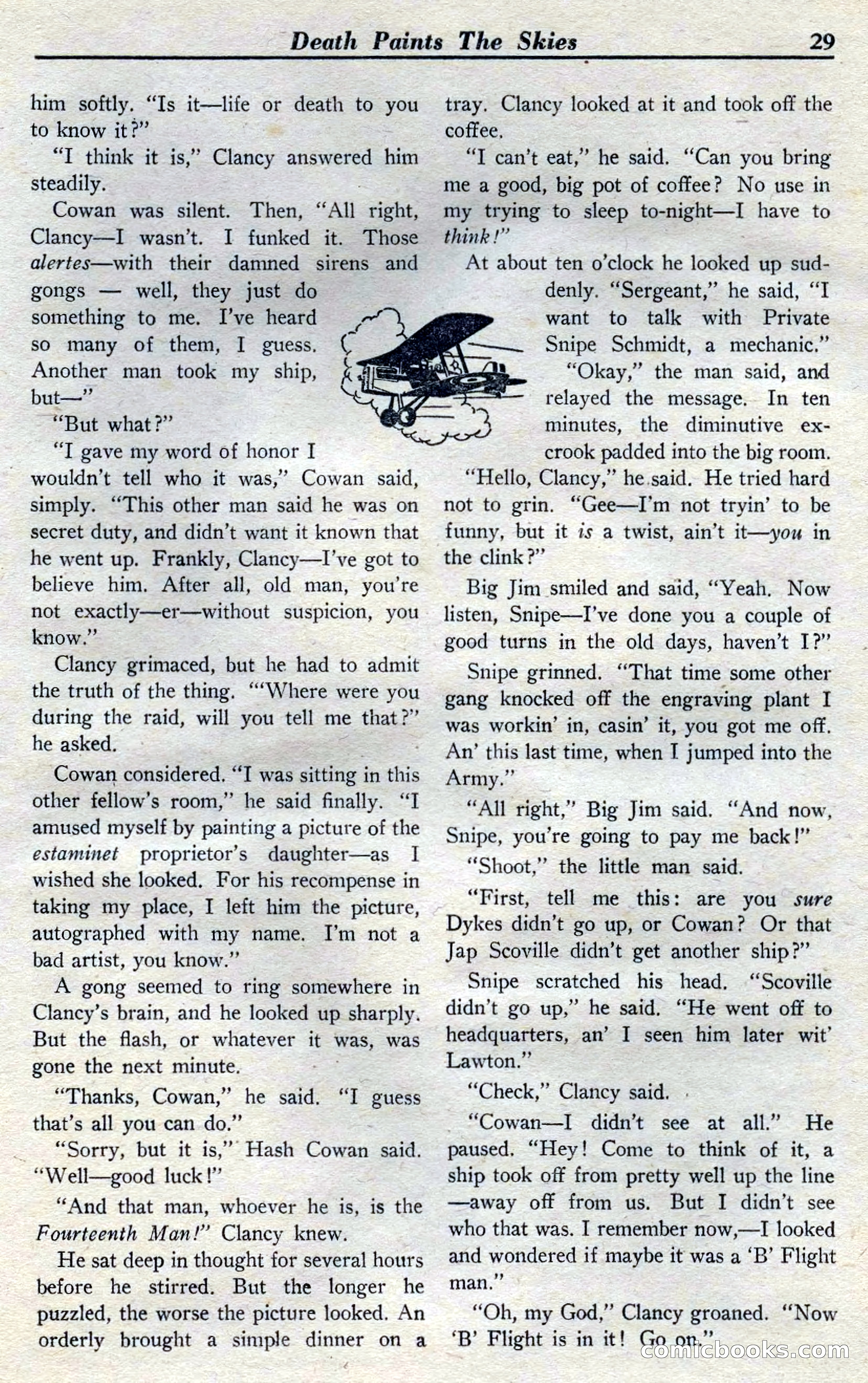 Dare-Devil Aces, April 1937 — page 31 of 117