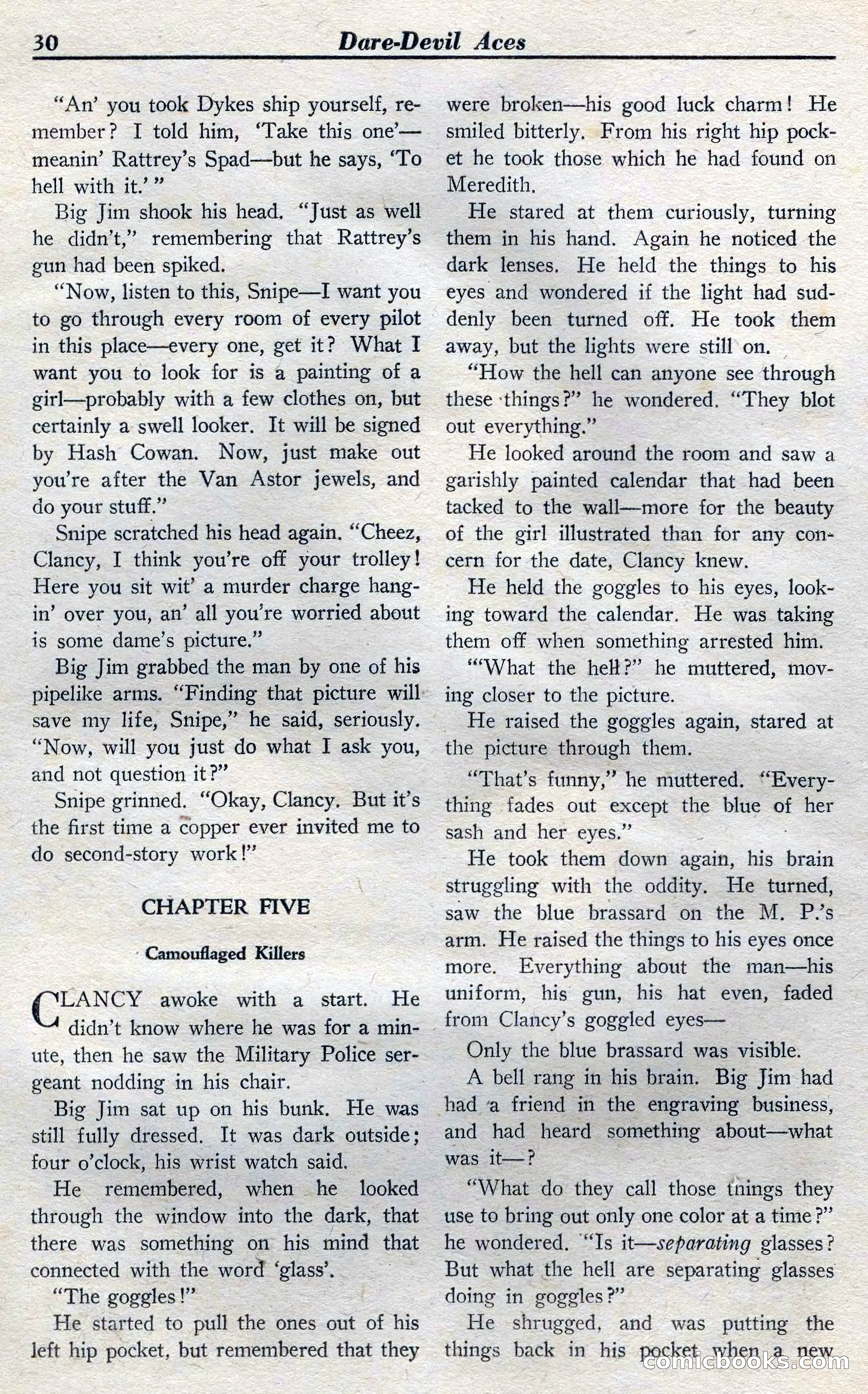 Dare-Devil Aces, April 1937 — page 32 of 117