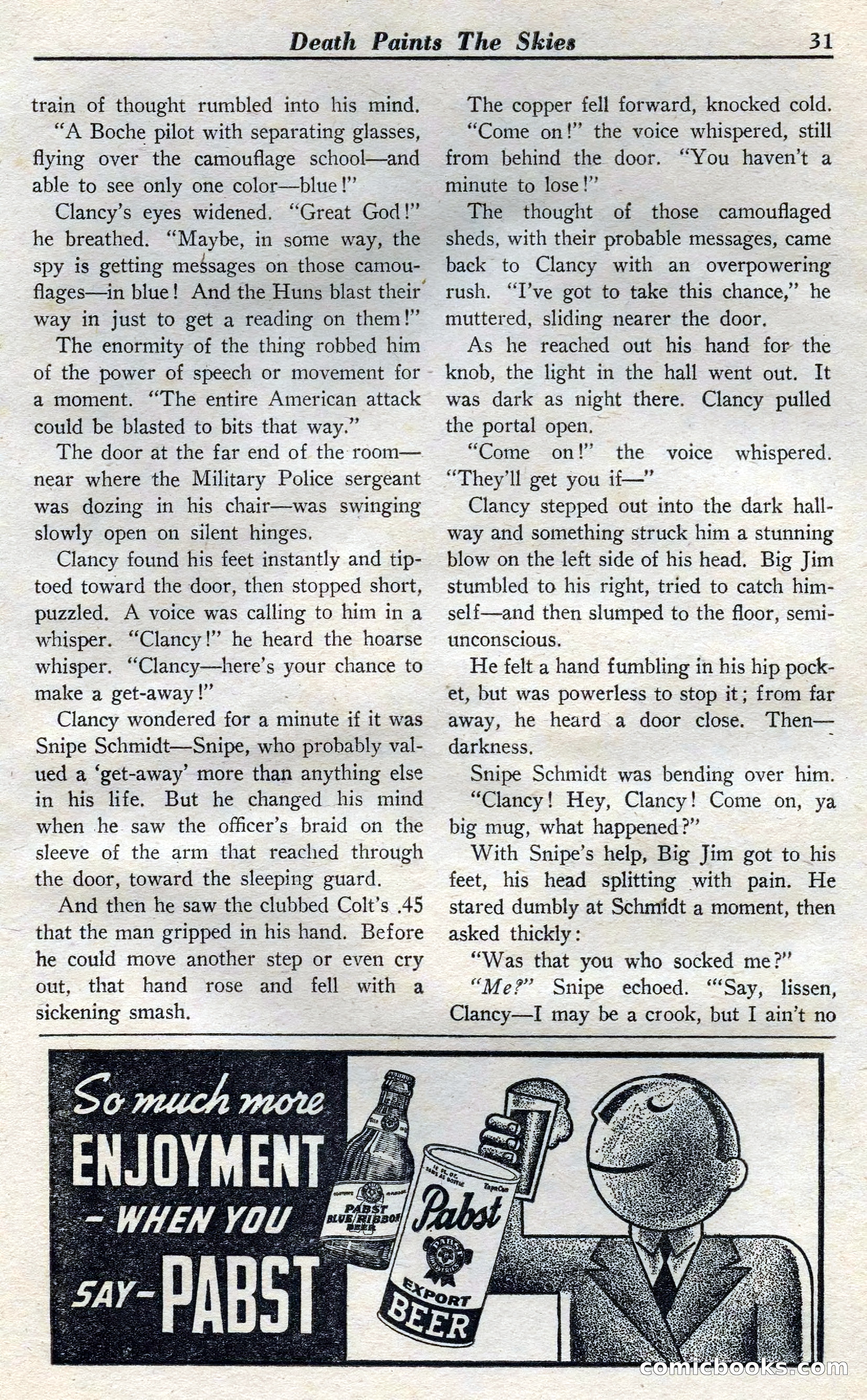 Dare-Devil Aces, April 1937 — page 33 of 117