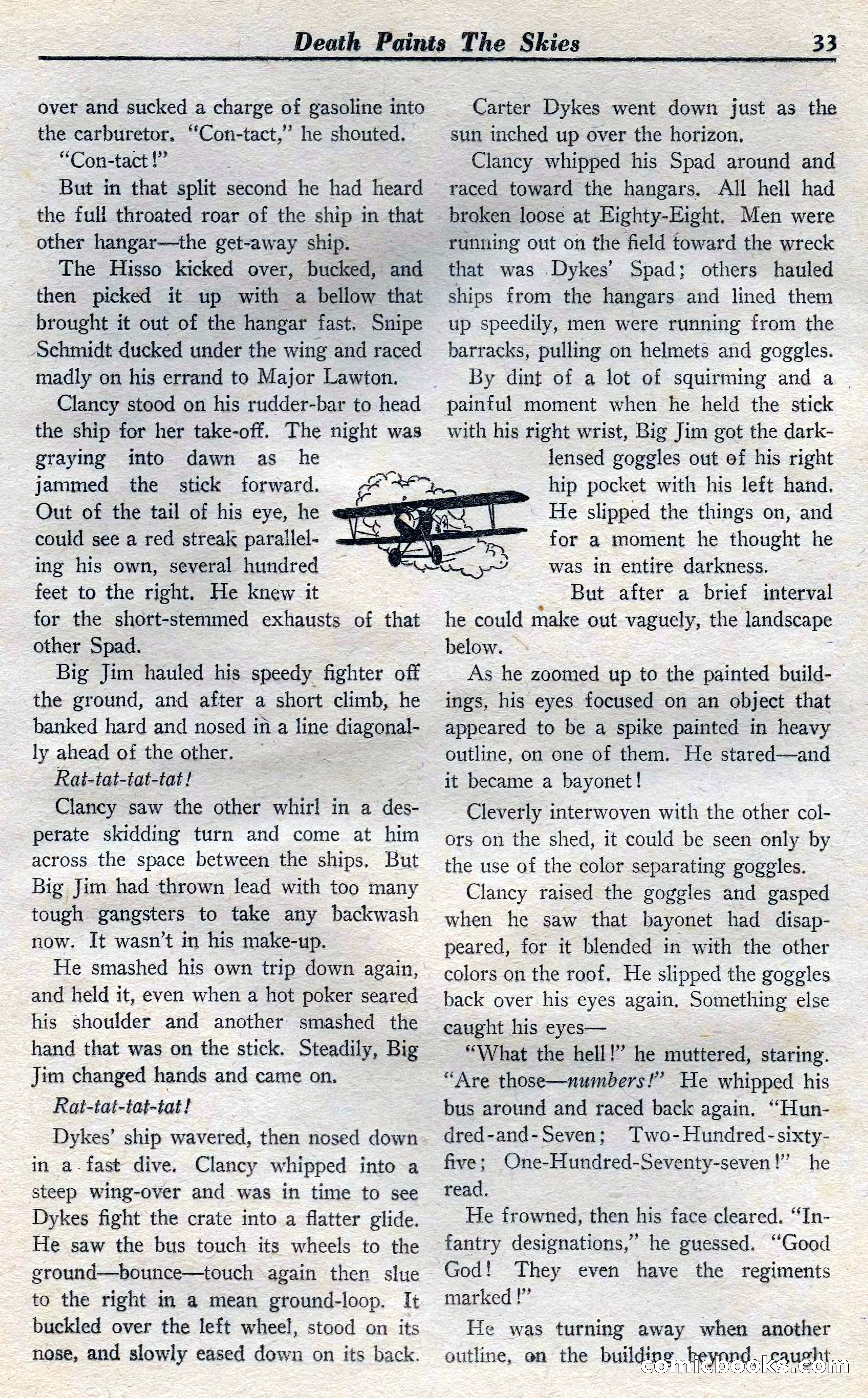 Dare-Devil Aces, April 1937 — page 35 of 117
