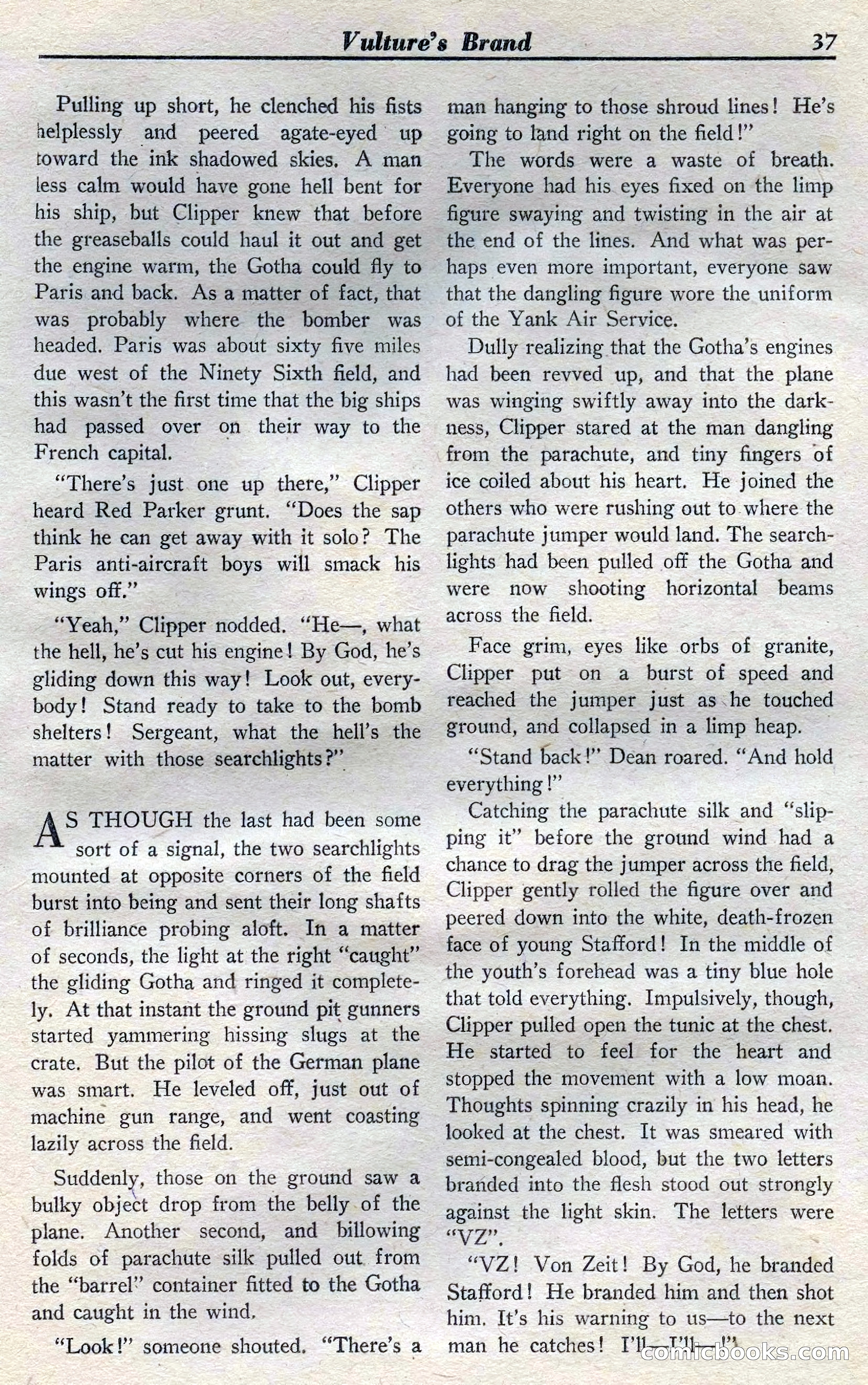 Dare-Devil Aces, April 1937 — page 39 of 117