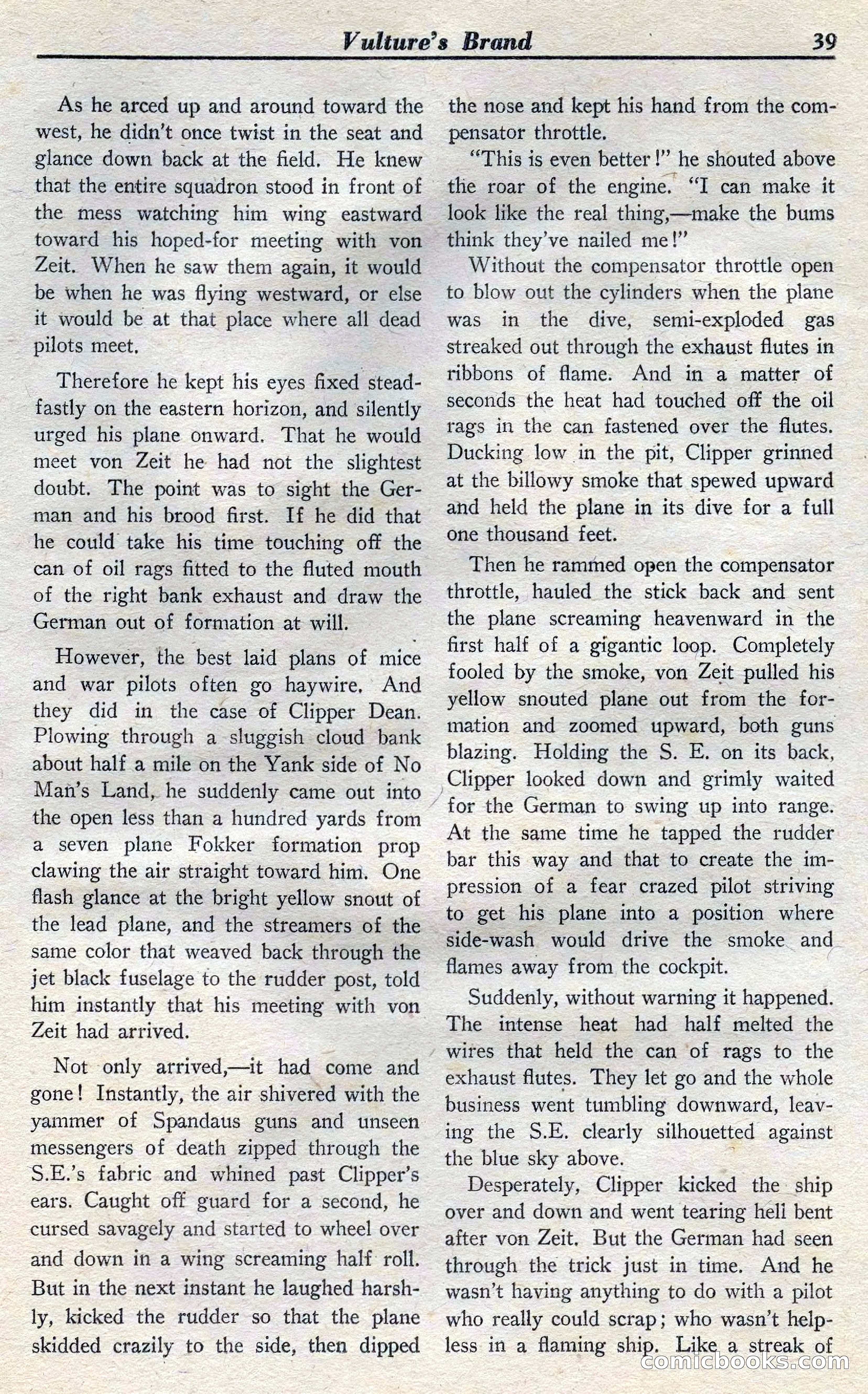 Dare-Devil Aces, April 1937 — page 41 of 117