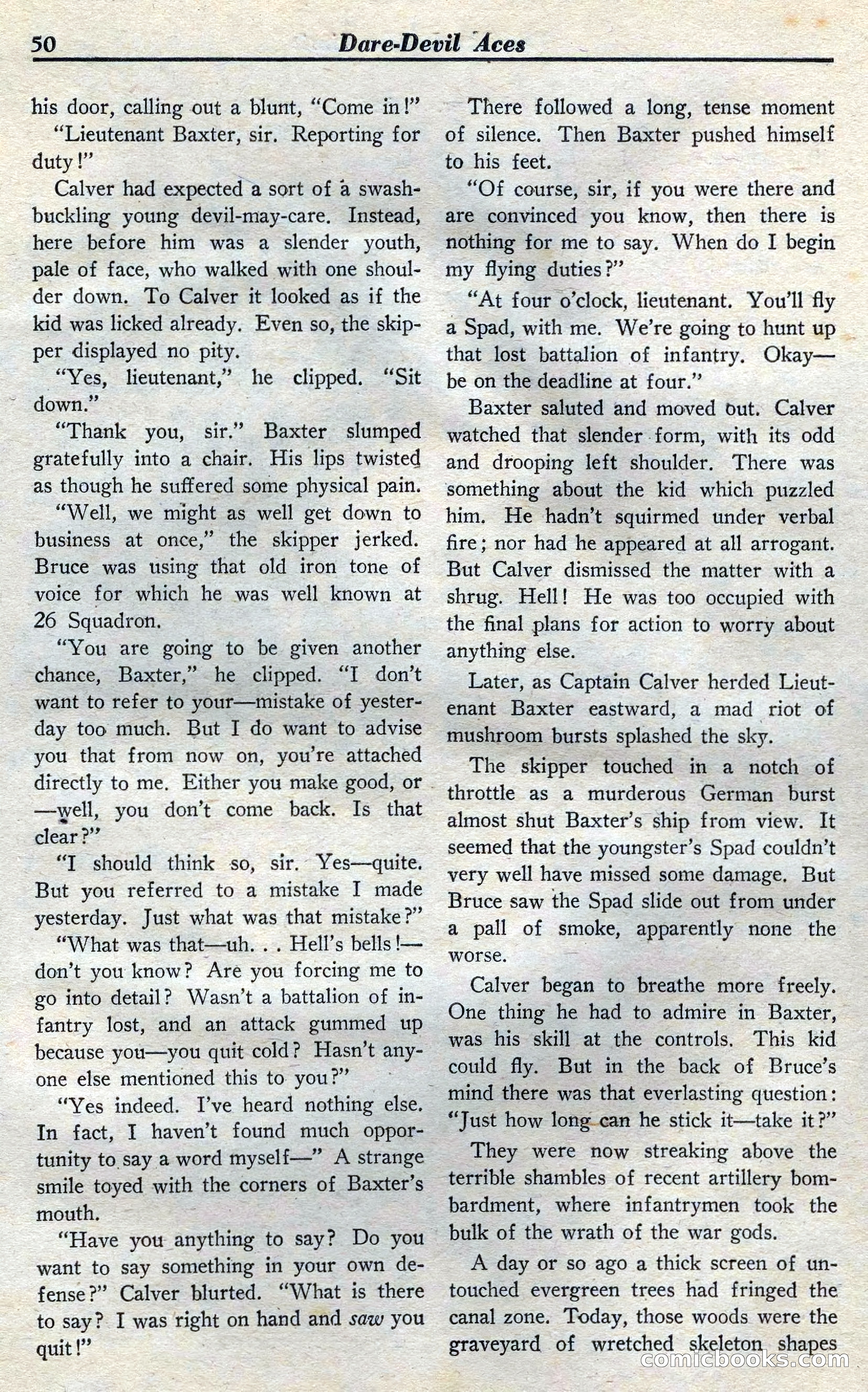 Dare-Devil Aces, April 1937 — page 52 of 117