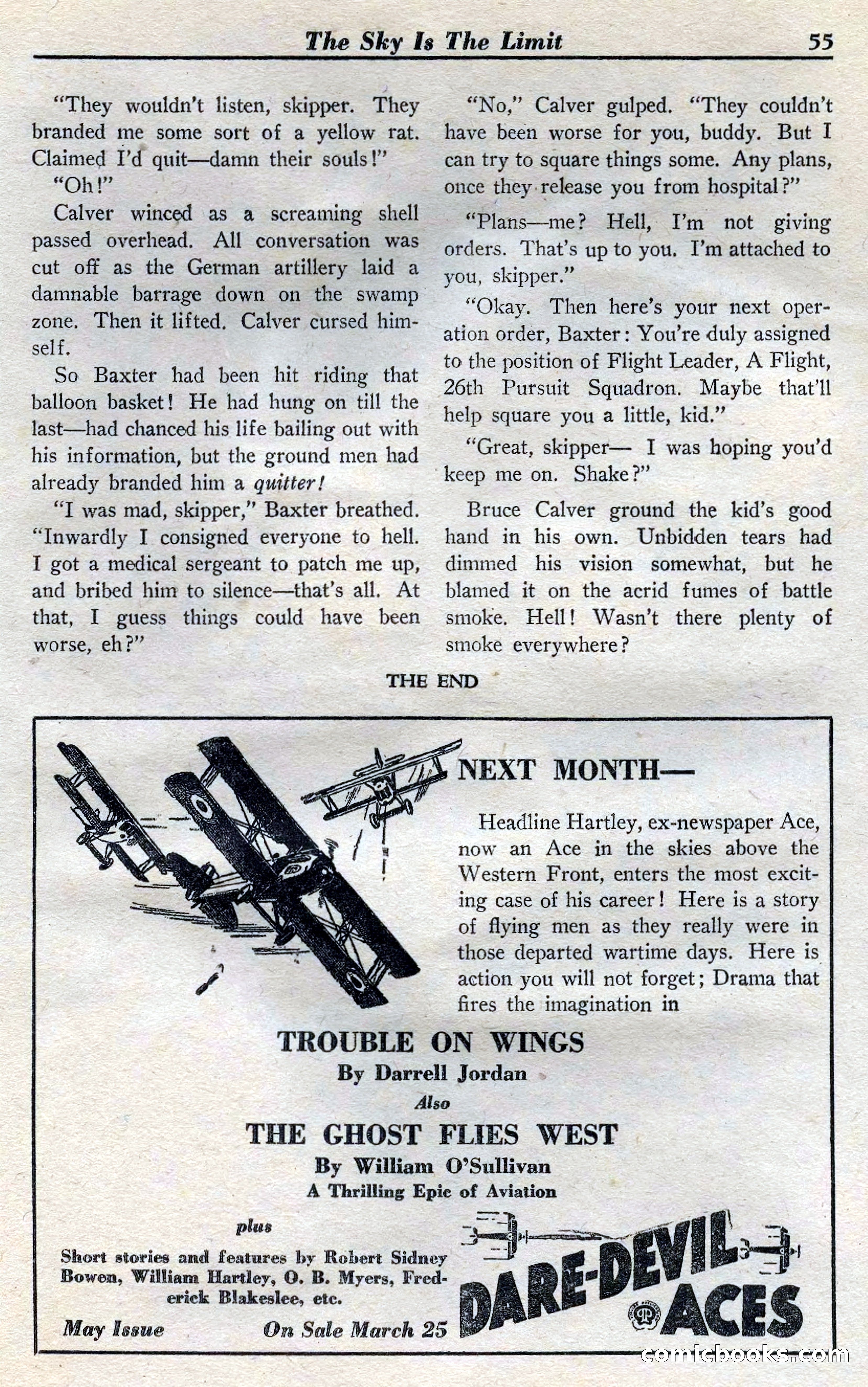 Dare-Devil Aces, April 1937 — page 57 of 117