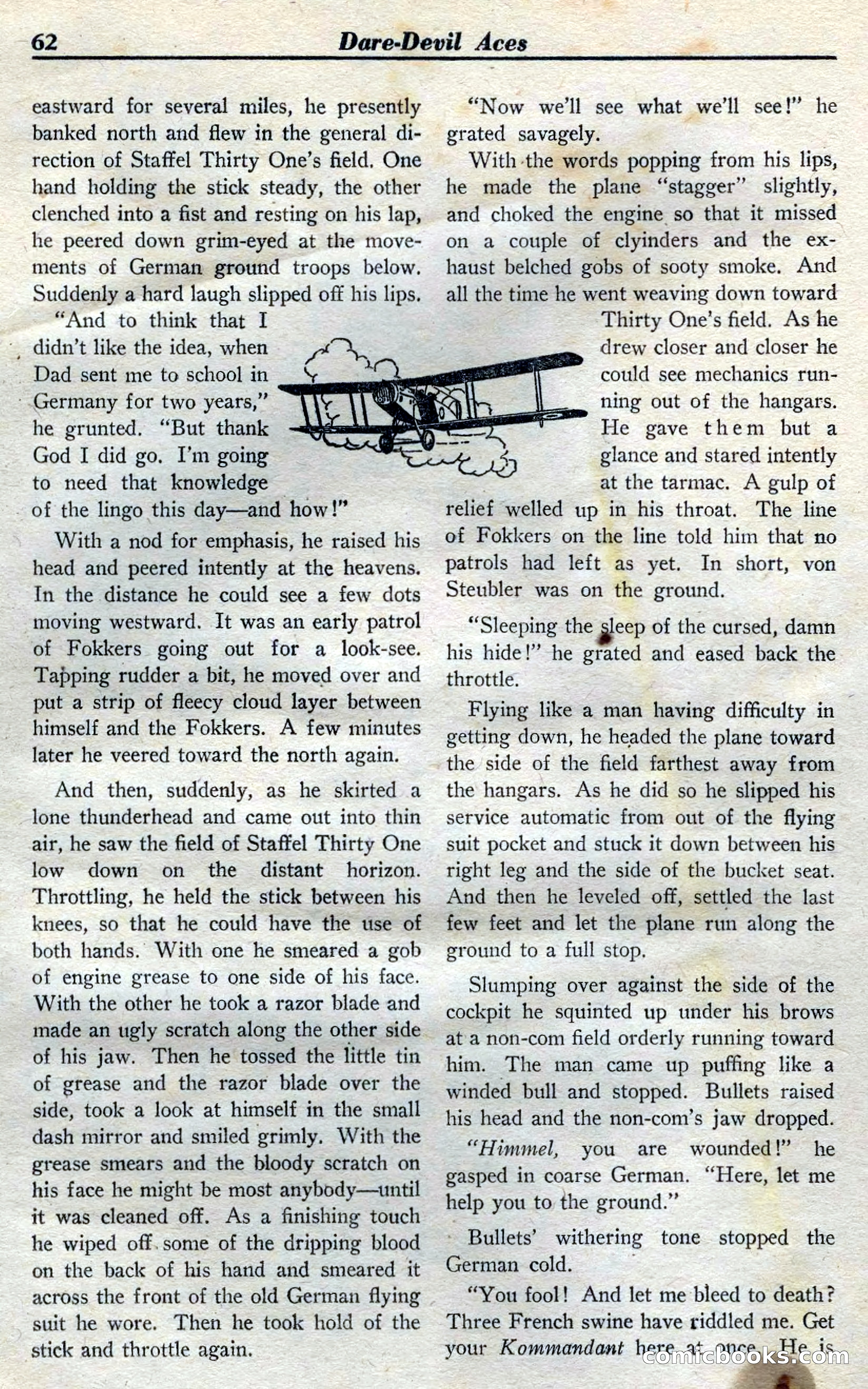 Dare-Devil Aces, April 1937 — page 64 of 117