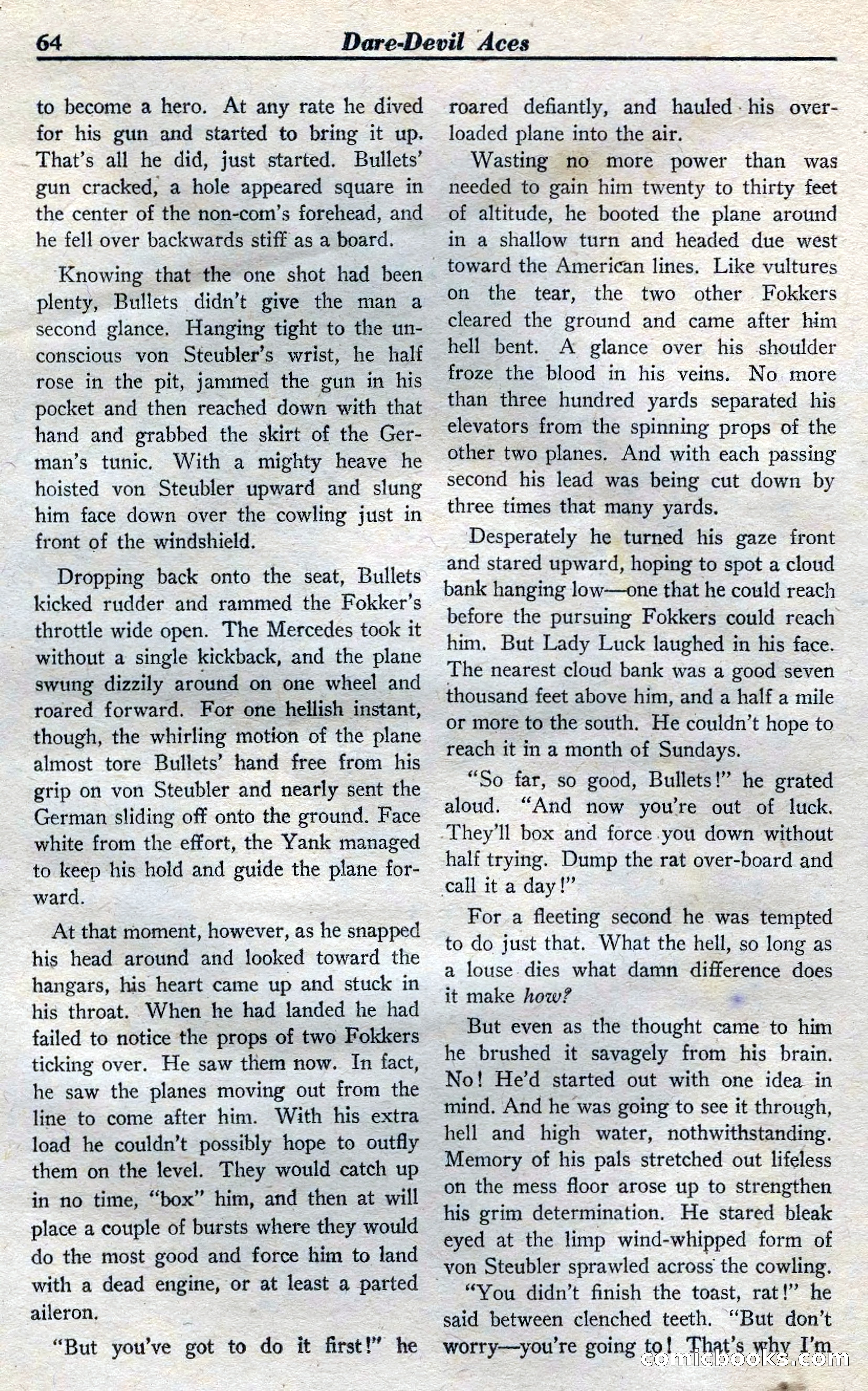Dare-Devil Aces, April 1937 — page 66 of 117