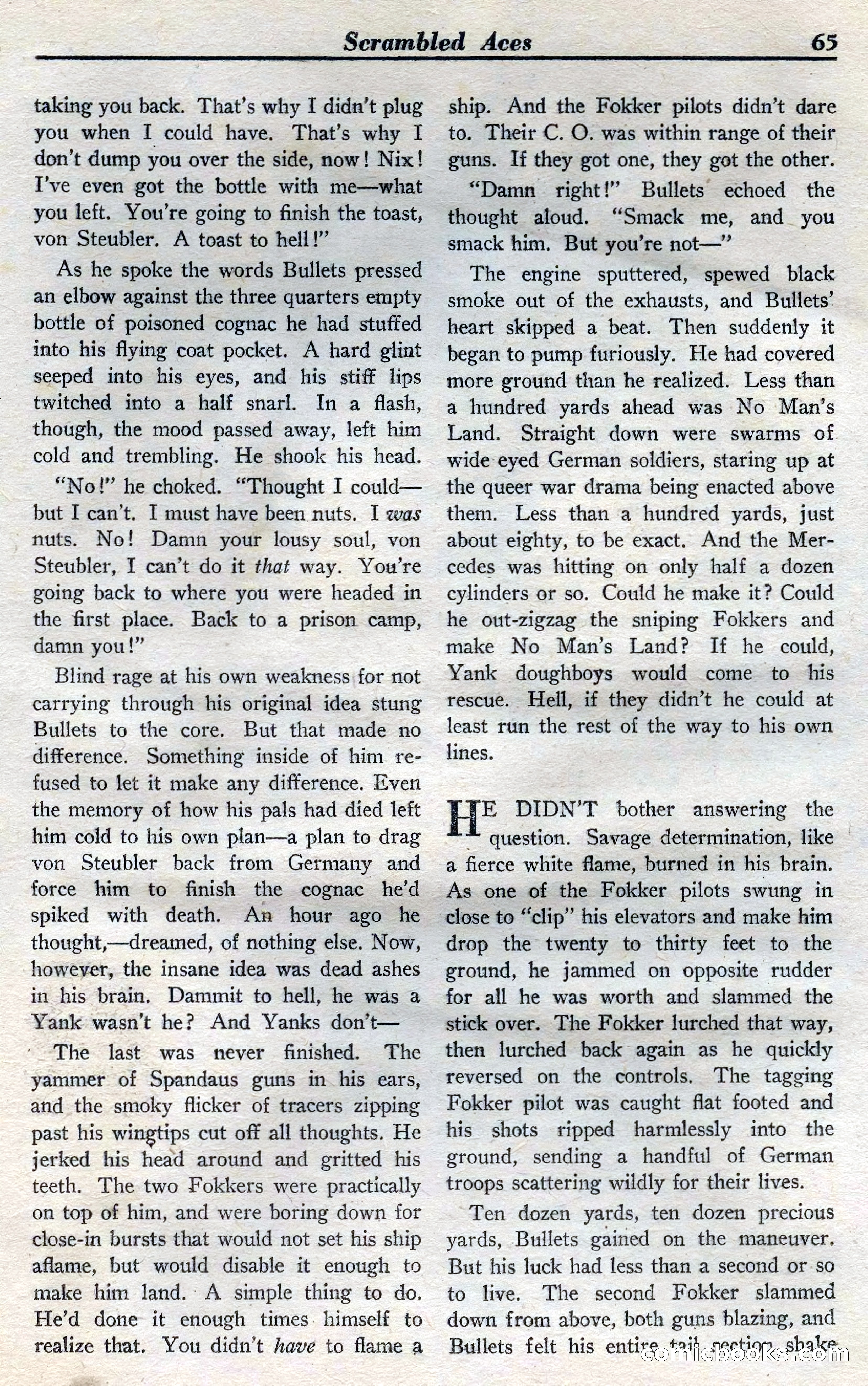 Dare-Devil Aces, April 1937 — page 67 of 117