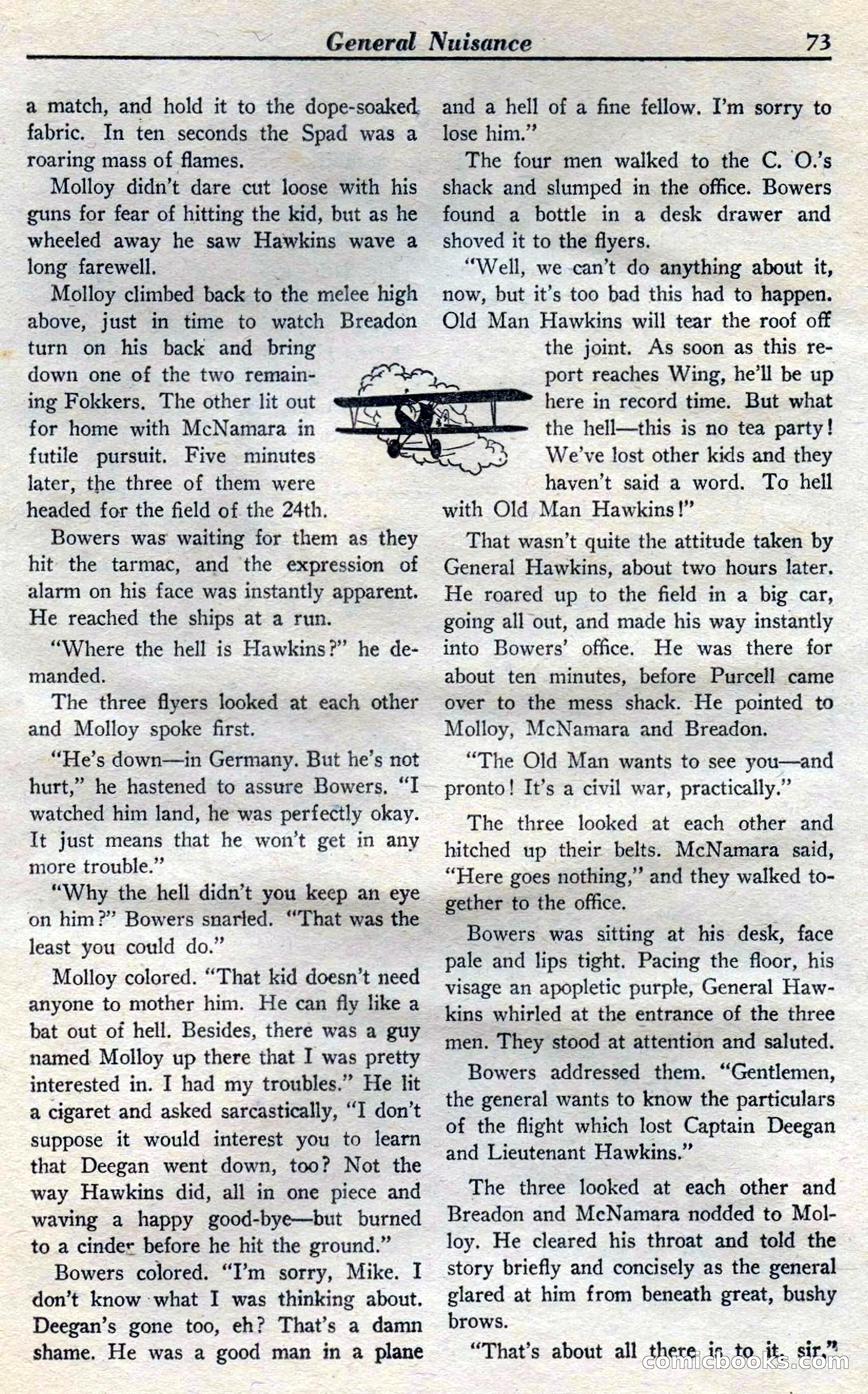 Dare-Devil Aces, April 1937 — page 75 of 117