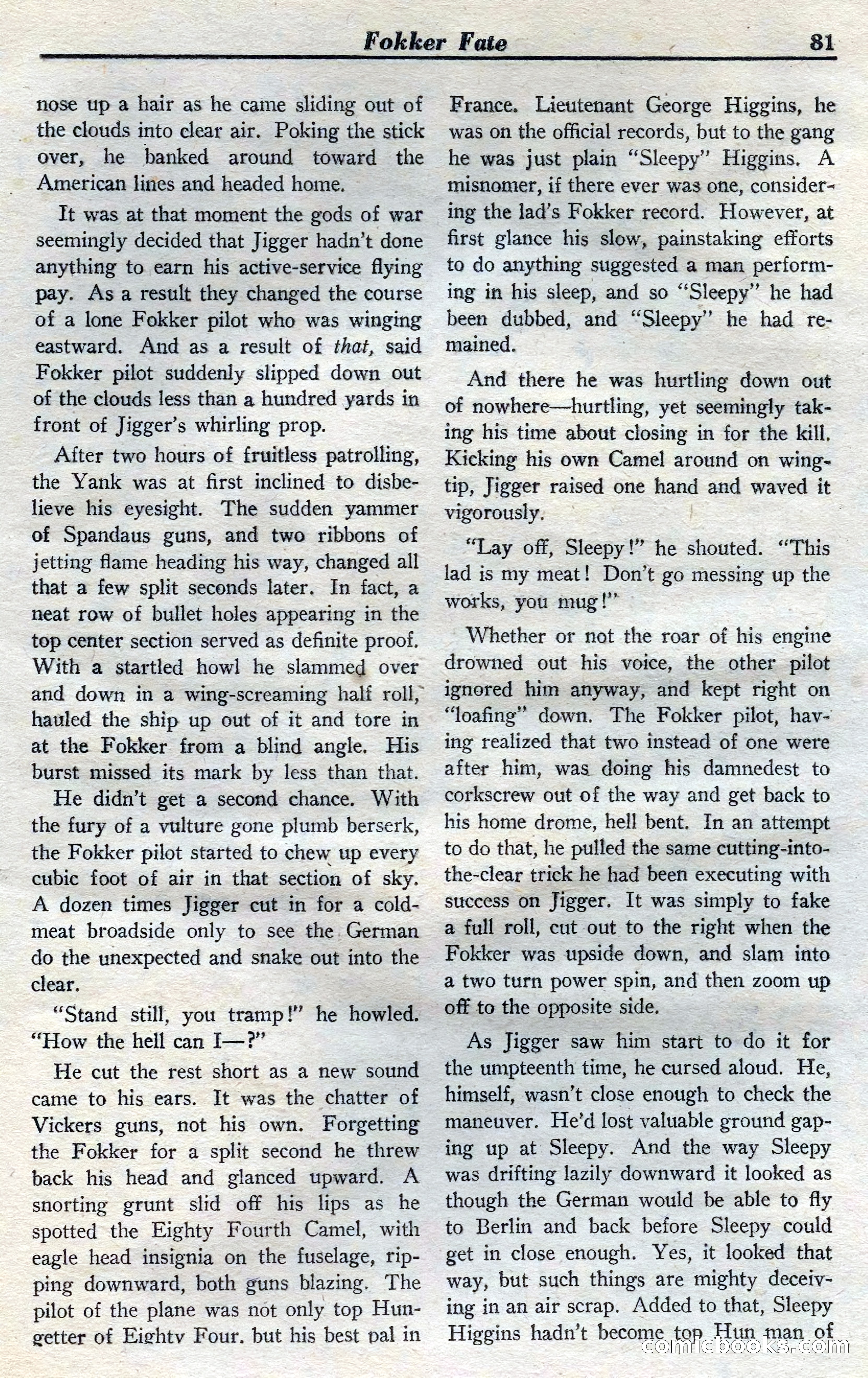 Dare-Devil Aces, April 1937 — page 83 of 117