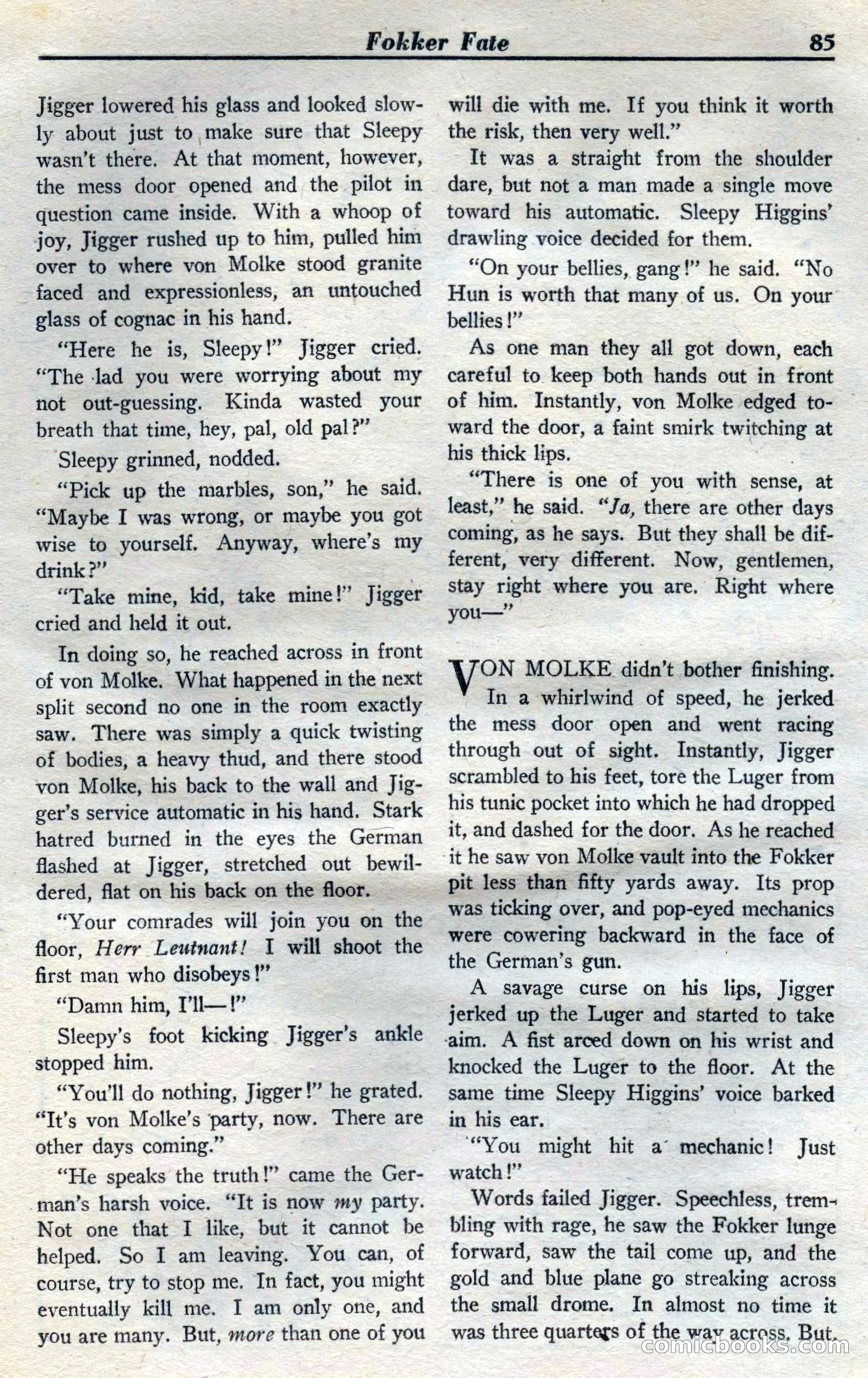 Dare-Devil Aces, April 1937 — page 87 of 117