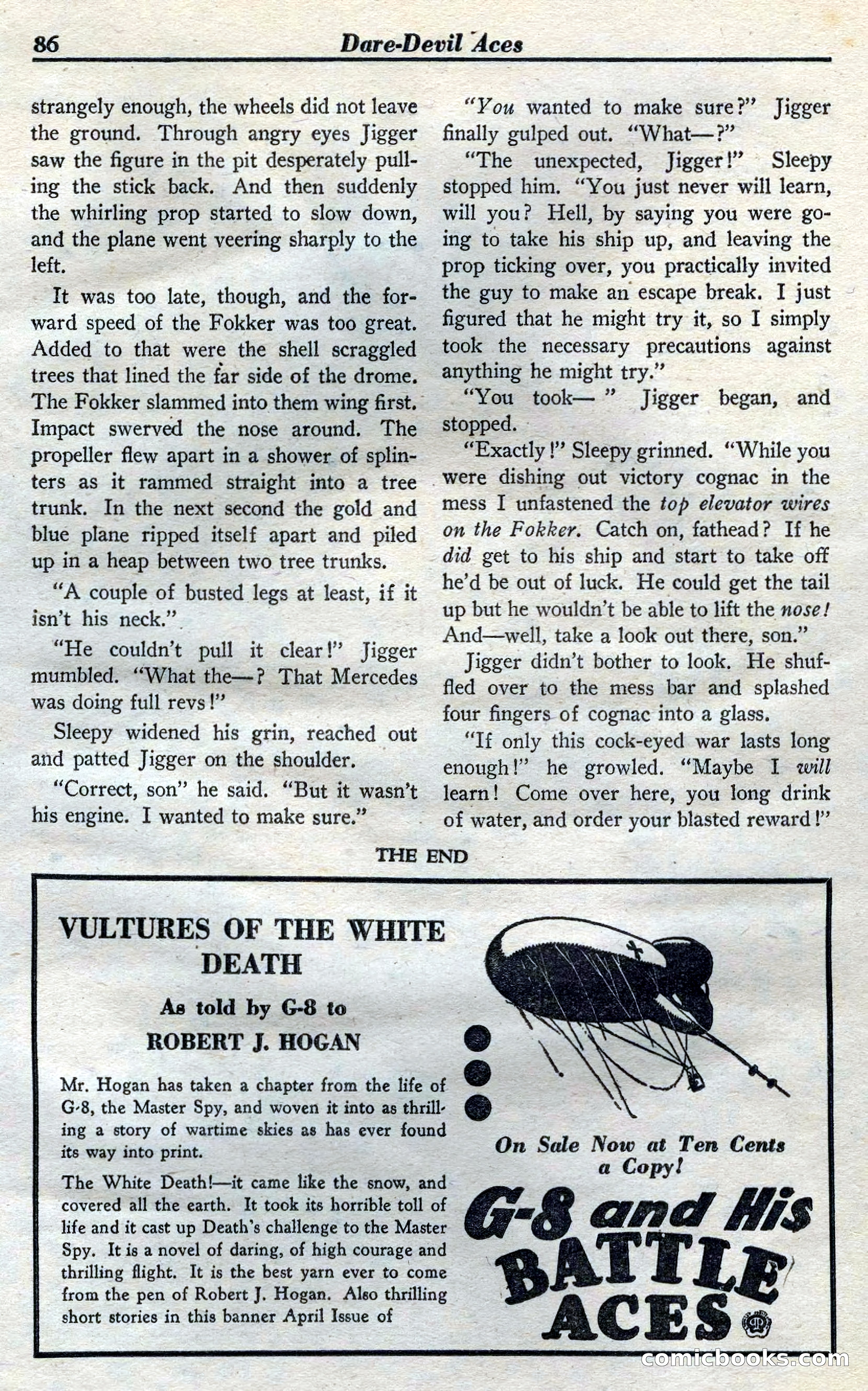 Dare-Devil Aces, April 1937 — page 88 of 117