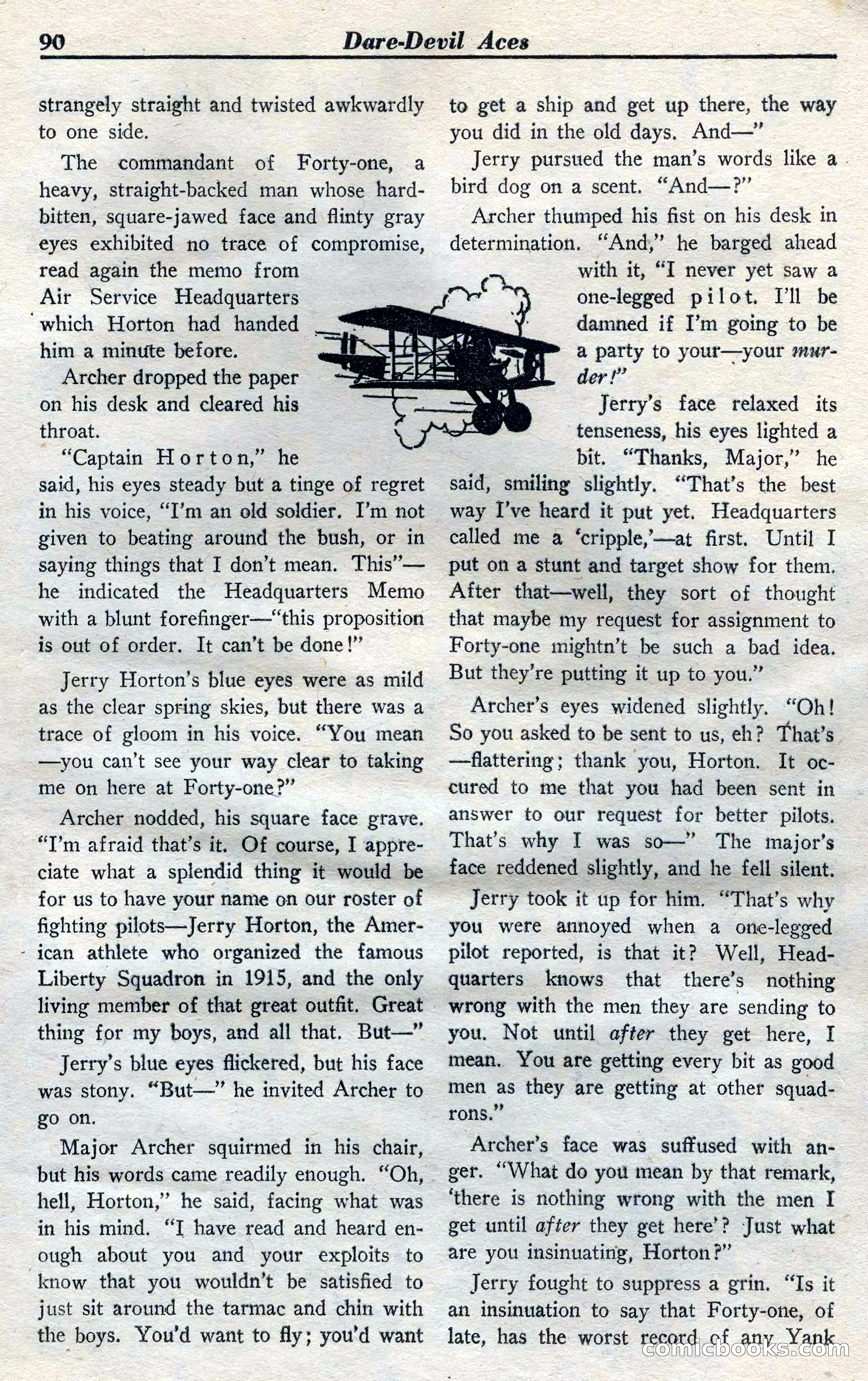 Dare-Devil Aces, April 1937 — page 92 of 117