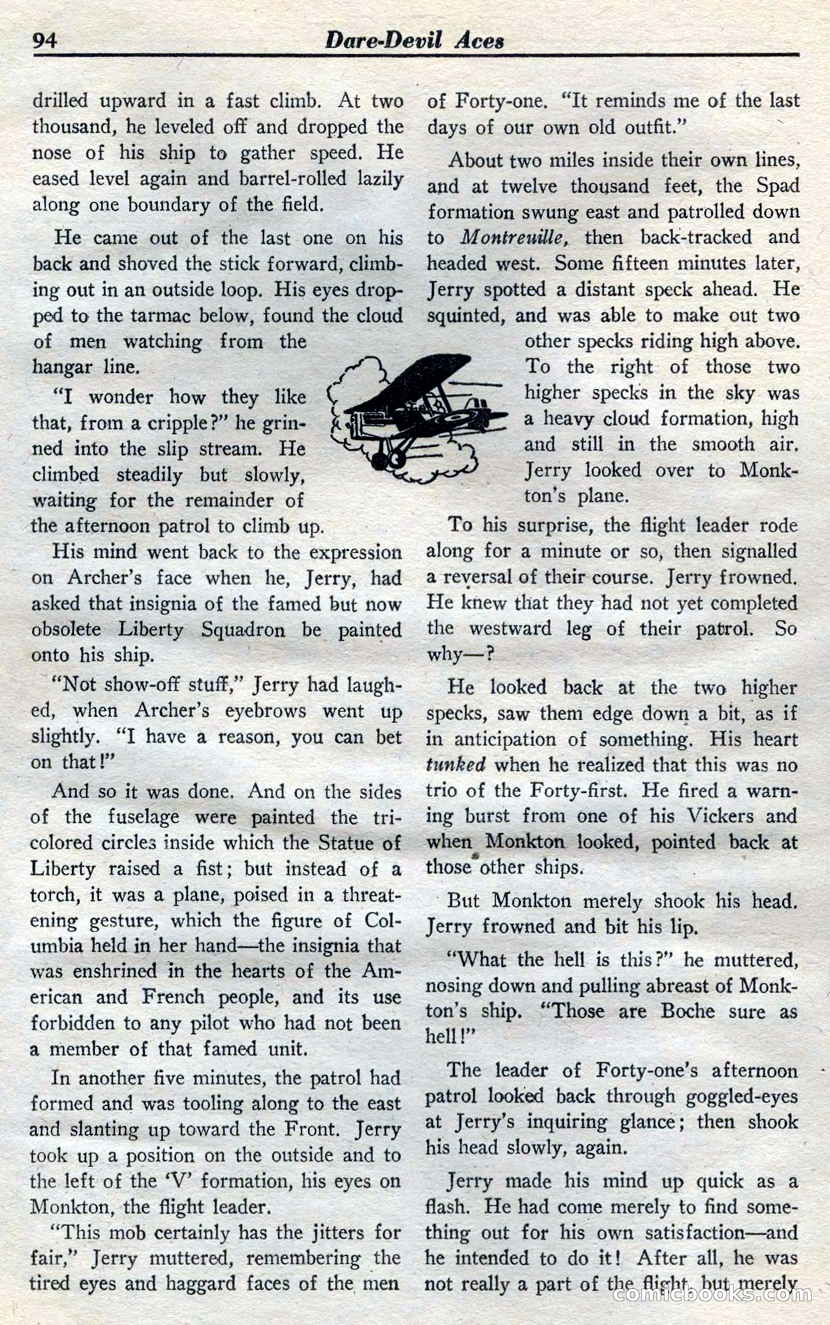 Dare-Devil Aces, April 1937 — page 96 of 117