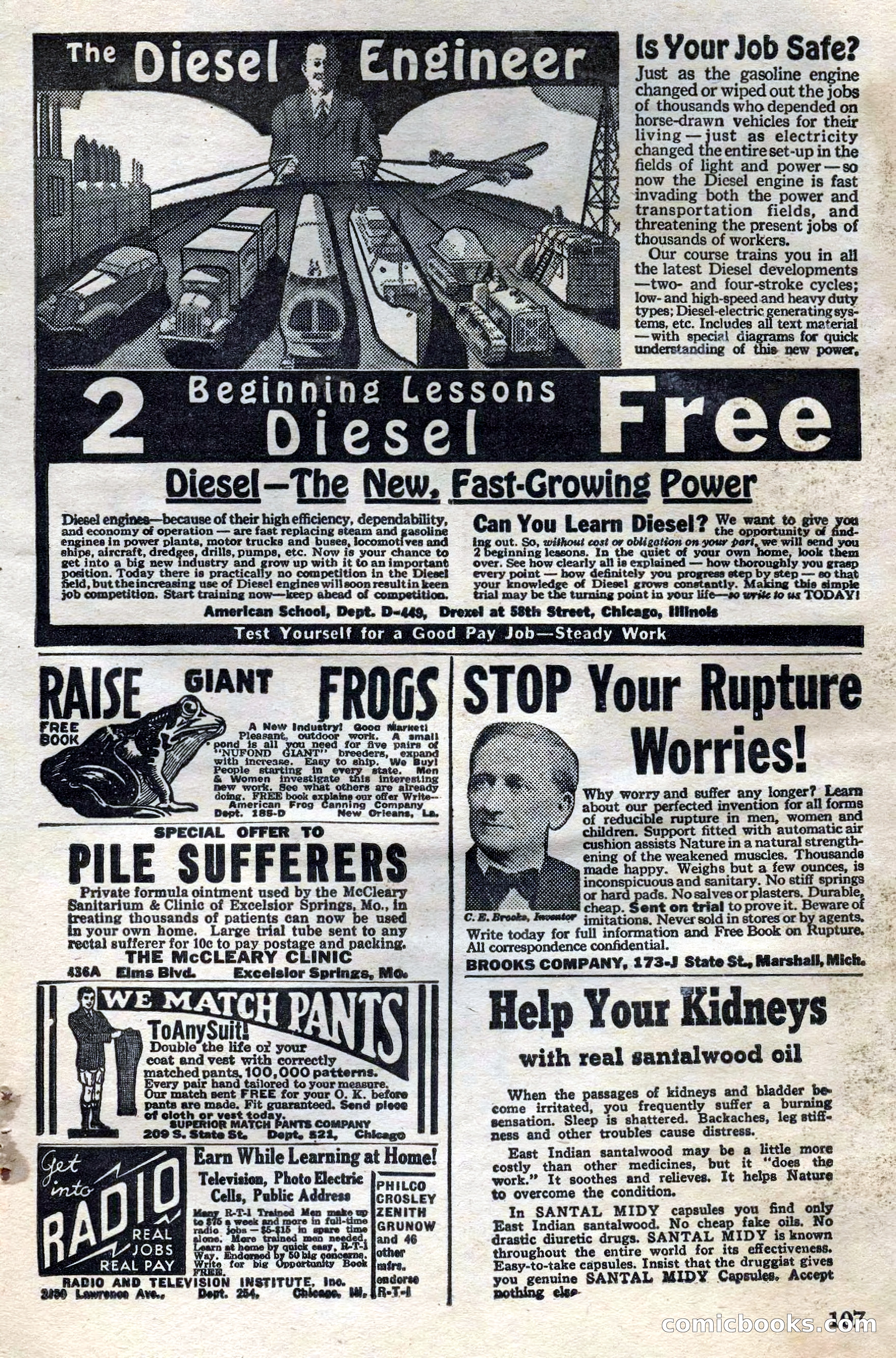 Dare-Devil Aces, April 1937 — page 109 of 117