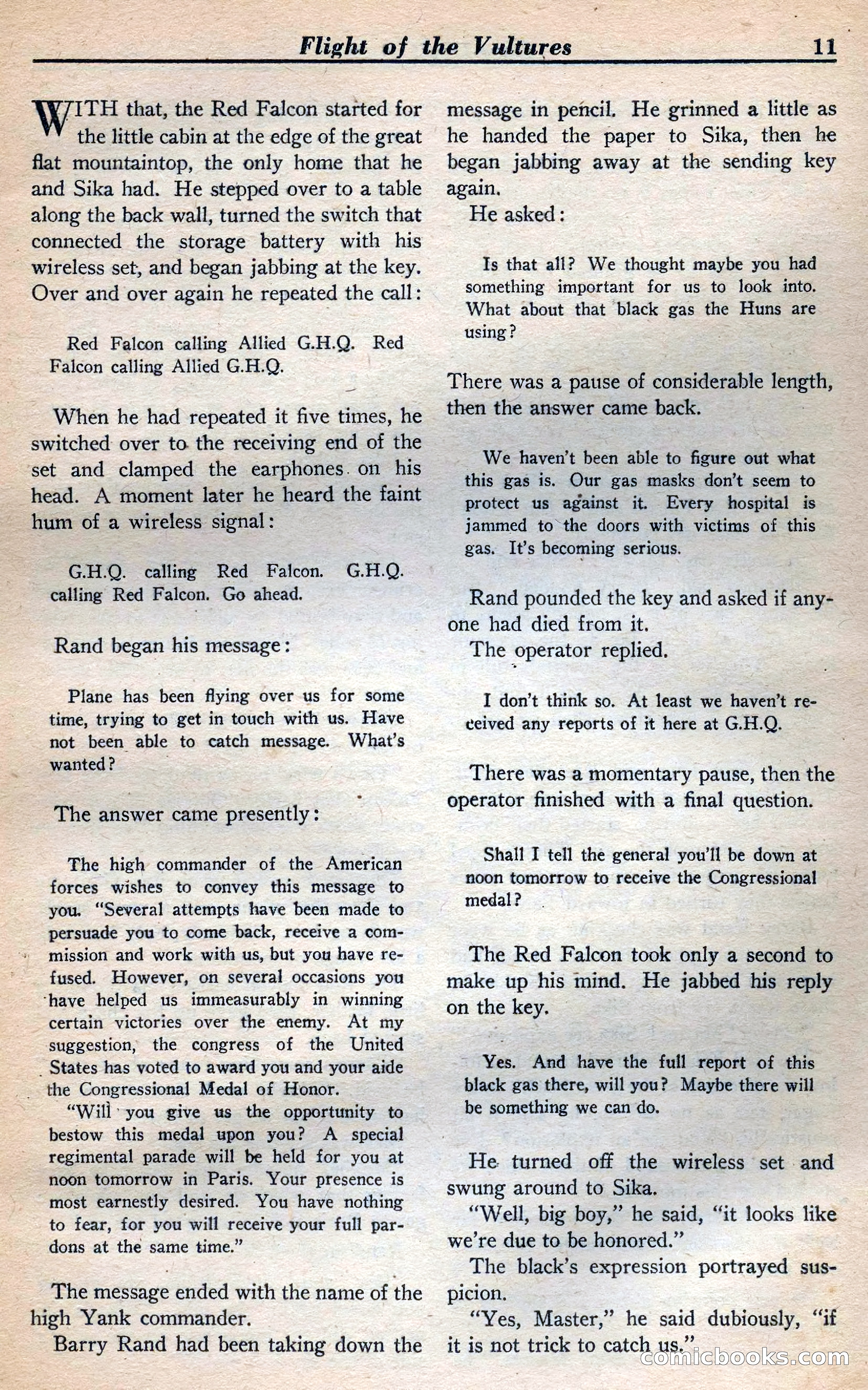 Dare-Devil Aces, January 1938 — page 12 of 116