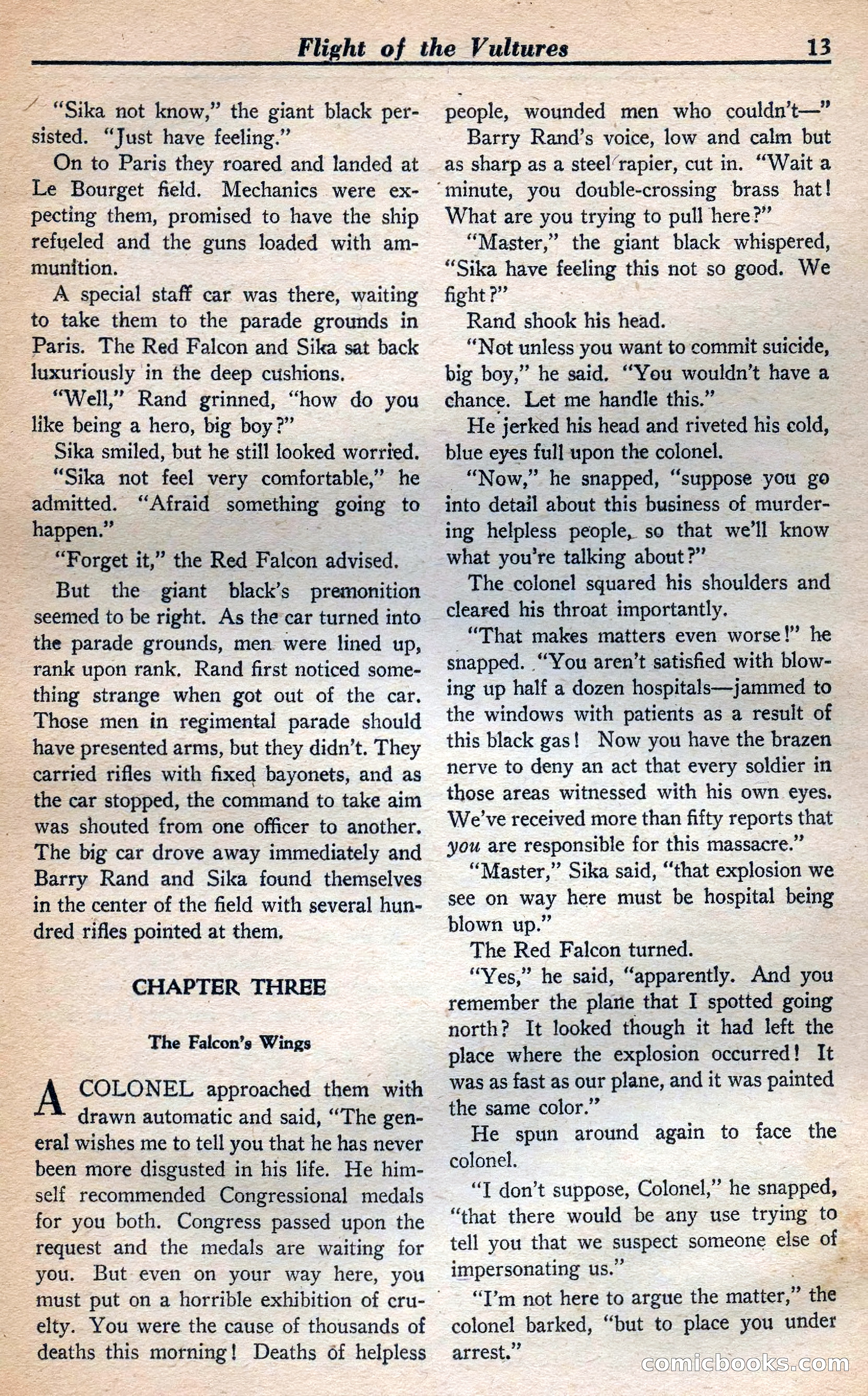 Dare-Devil Aces, January 1938 — page 14 of 116