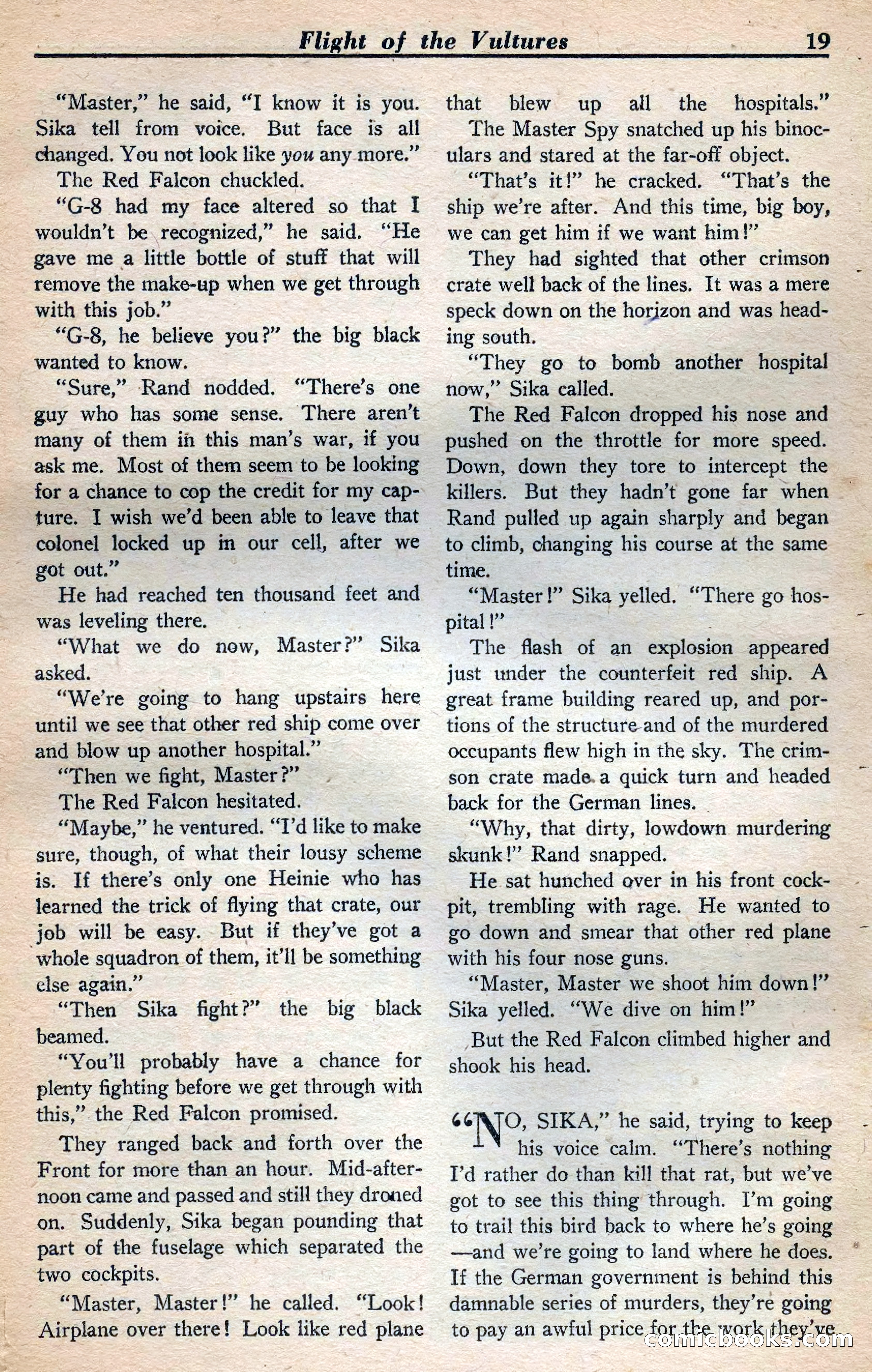 Dare-Devil Aces, January 1938 — page 20 of 116