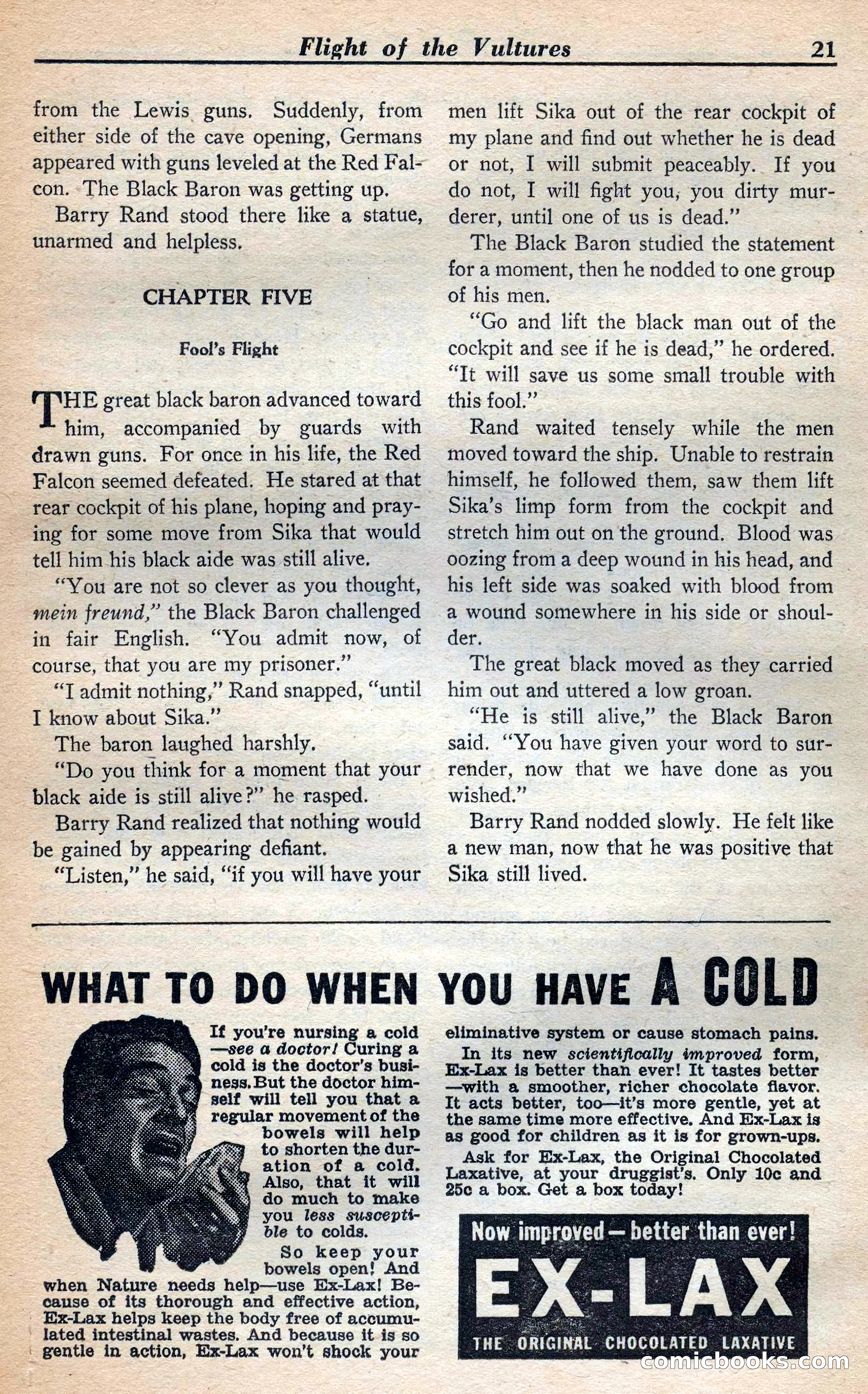 Dare-Devil Aces, January 1938 — page 22 of 116