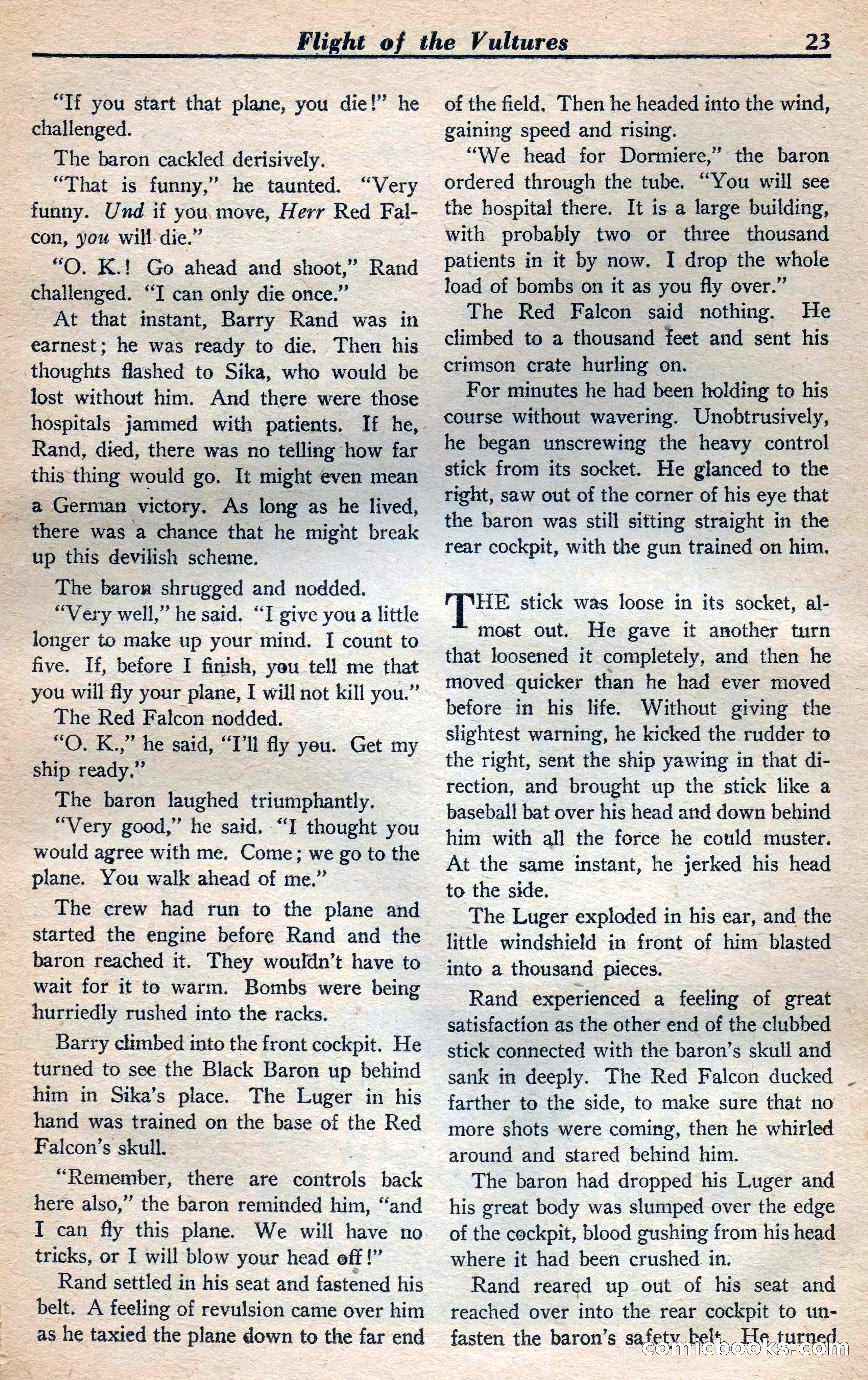 Dare-Devil Aces, January 1938 — page 24 of 116