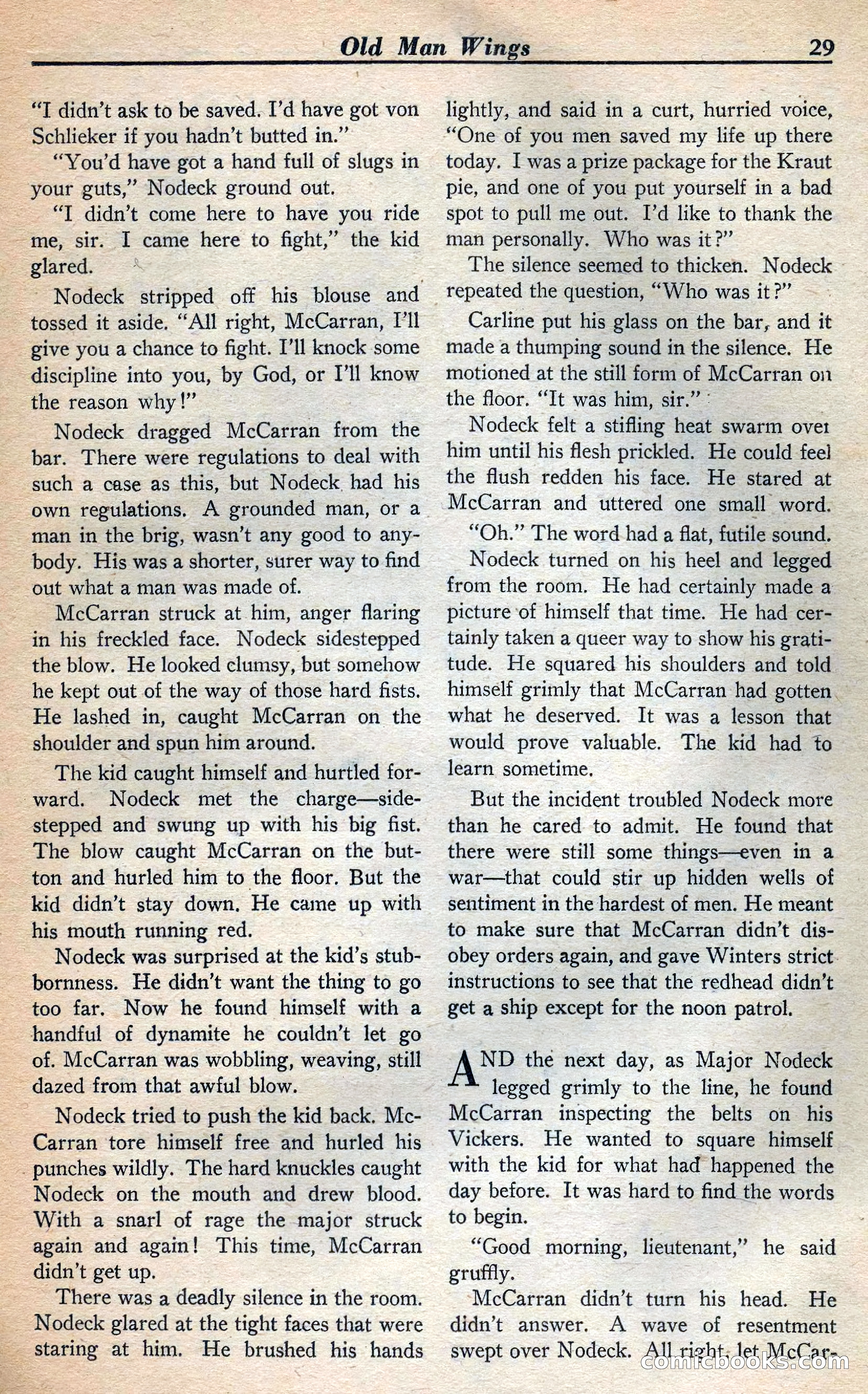 Dare-Devil Aces, January 1938 — page 30 of 116
