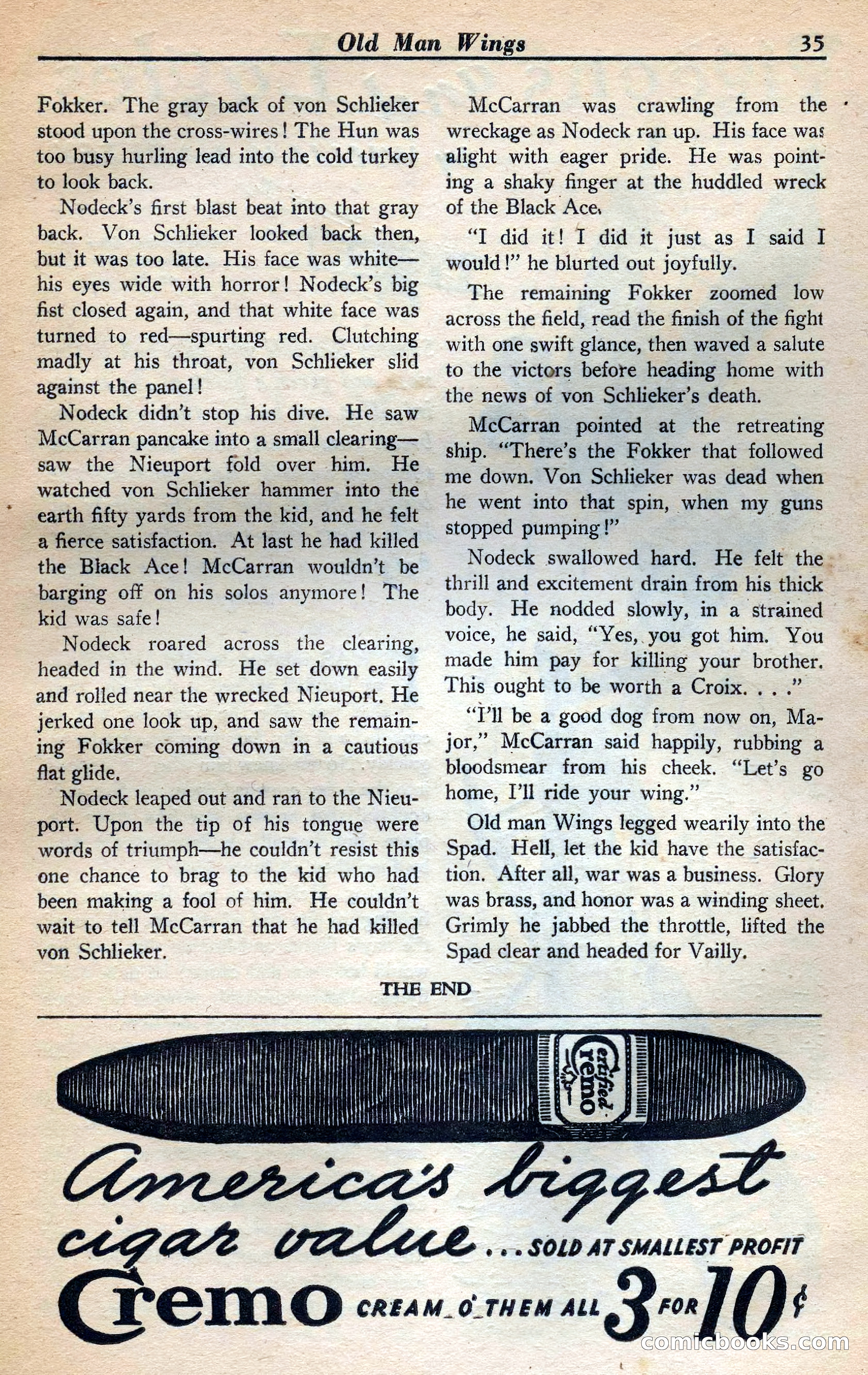 Dare-Devil Aces, January 1938 — page 36 of 116
