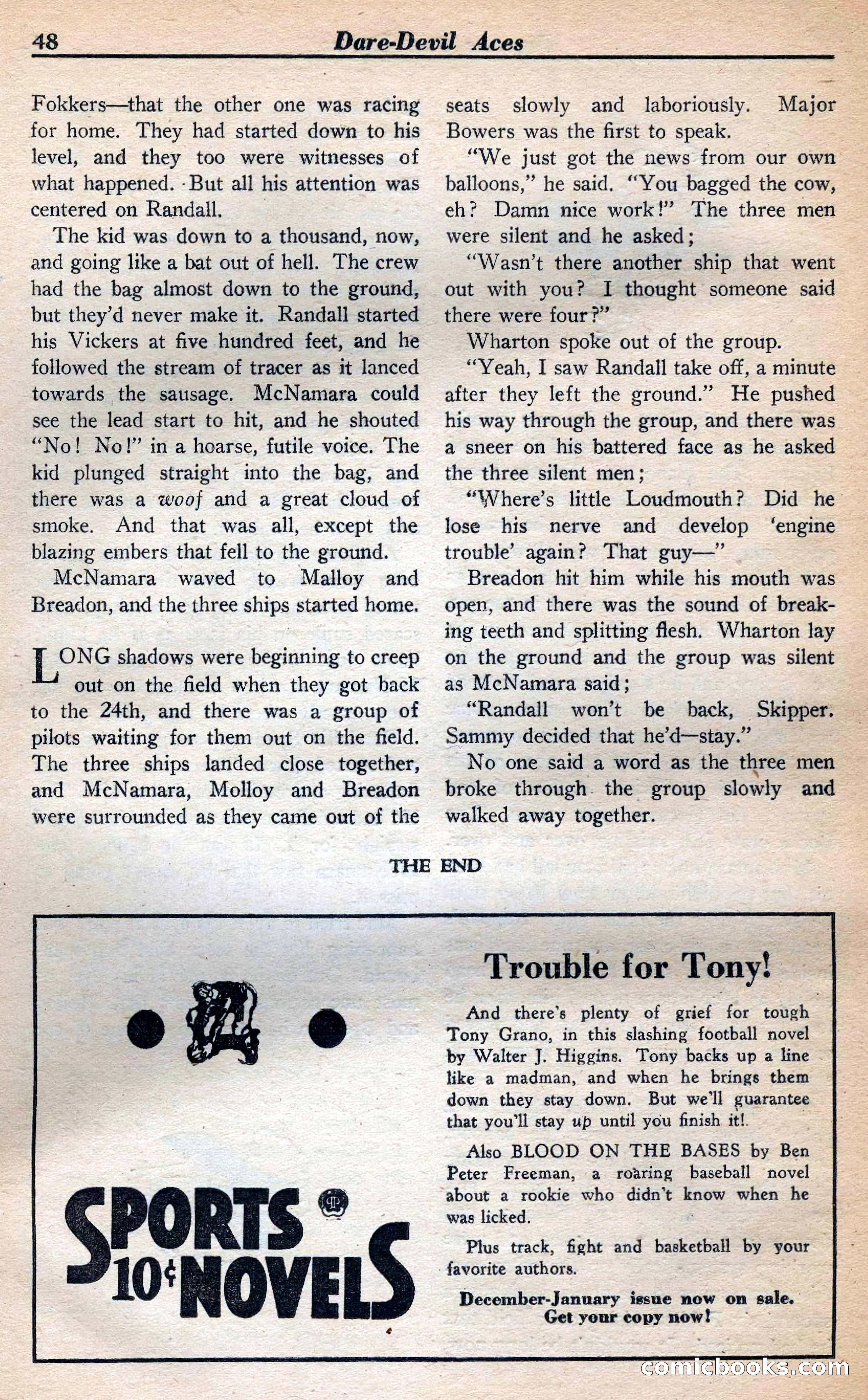 Dare-Devil Aces, January 1938 — page 49 of 116