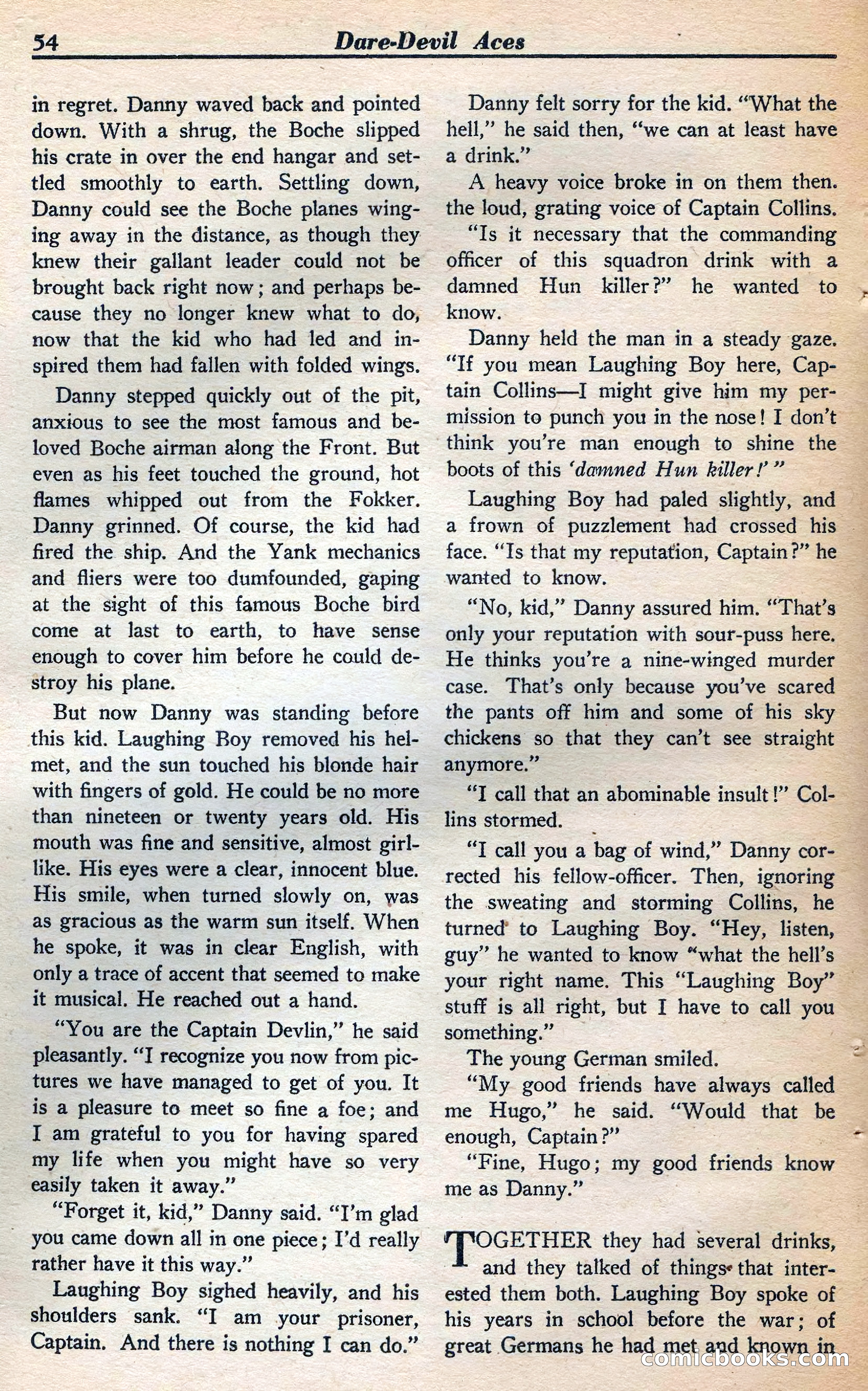 Dare-Devil Aces, January 1938 — page 55 of 116