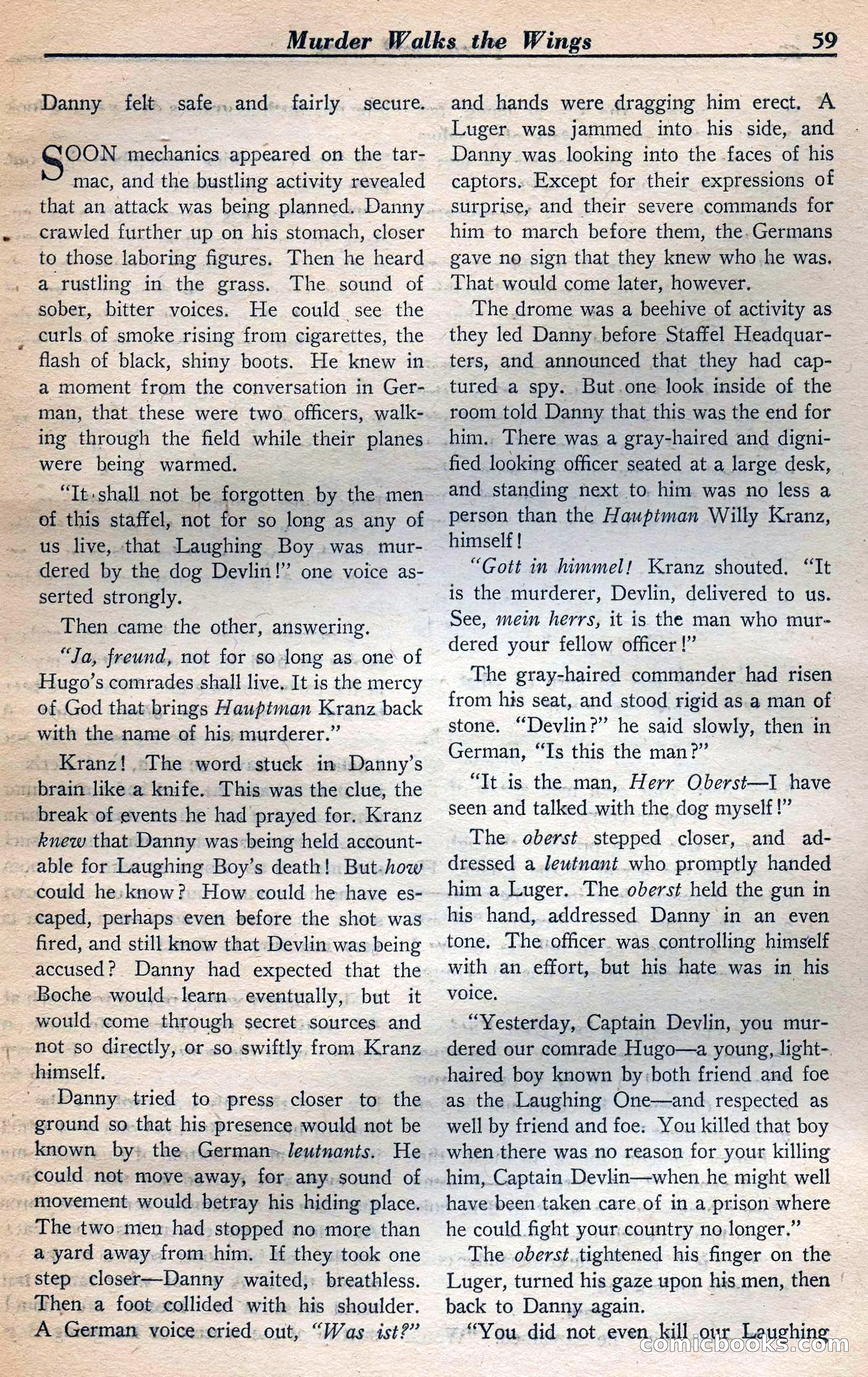Dare-Devil Aces, January 1938 — page 60 of 116