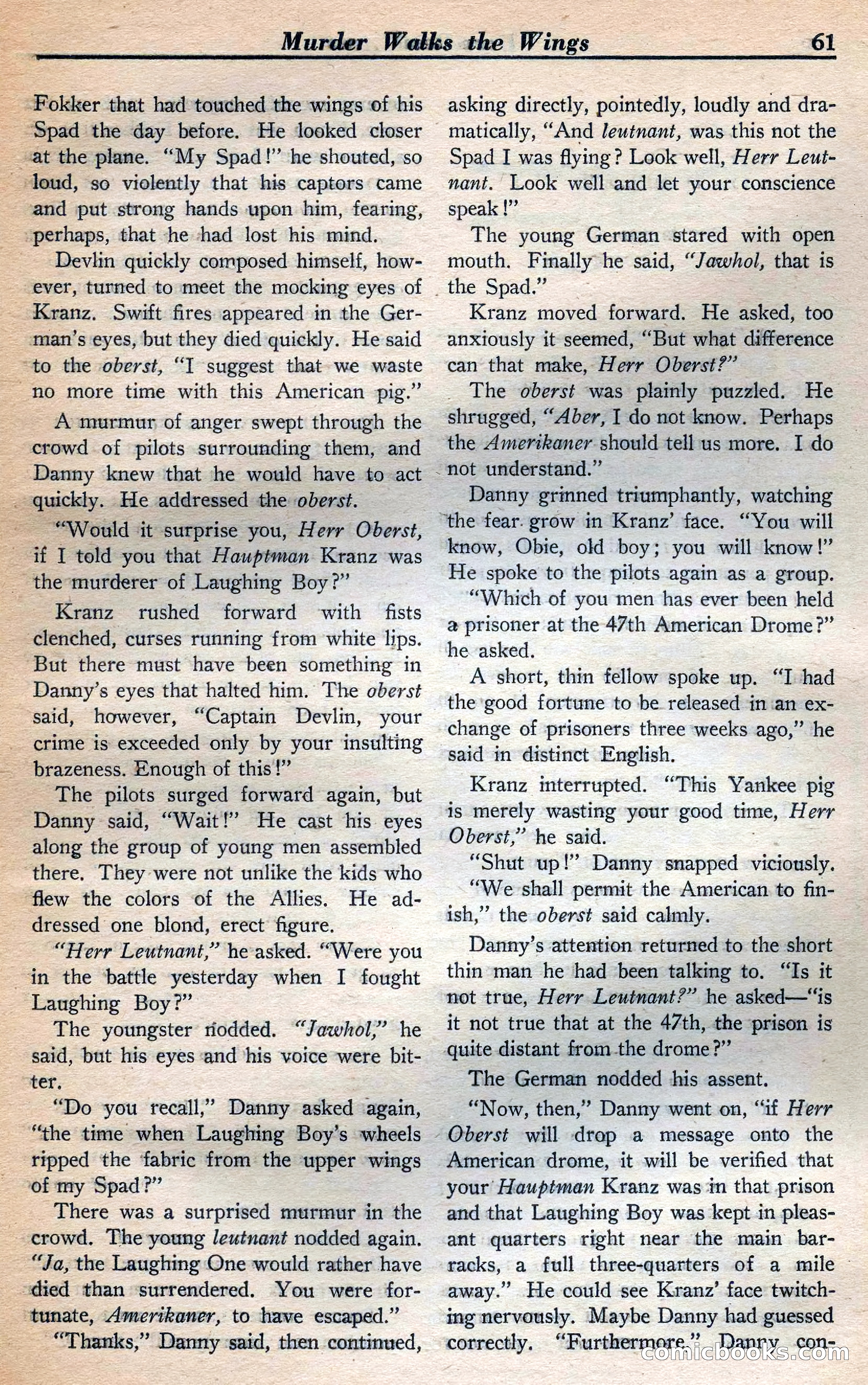 Dare-Devil Aces, January 1938 — page 62 of 116